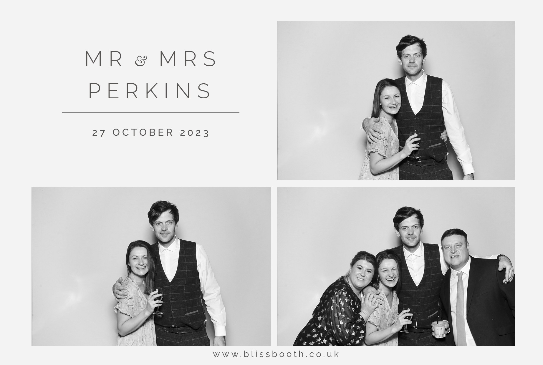 Mr and Mrs Perkins | View more photos from the event at gallery.blissbooth.co.uk/u/BlissBooth/Mr-and-Mrs-Perkins