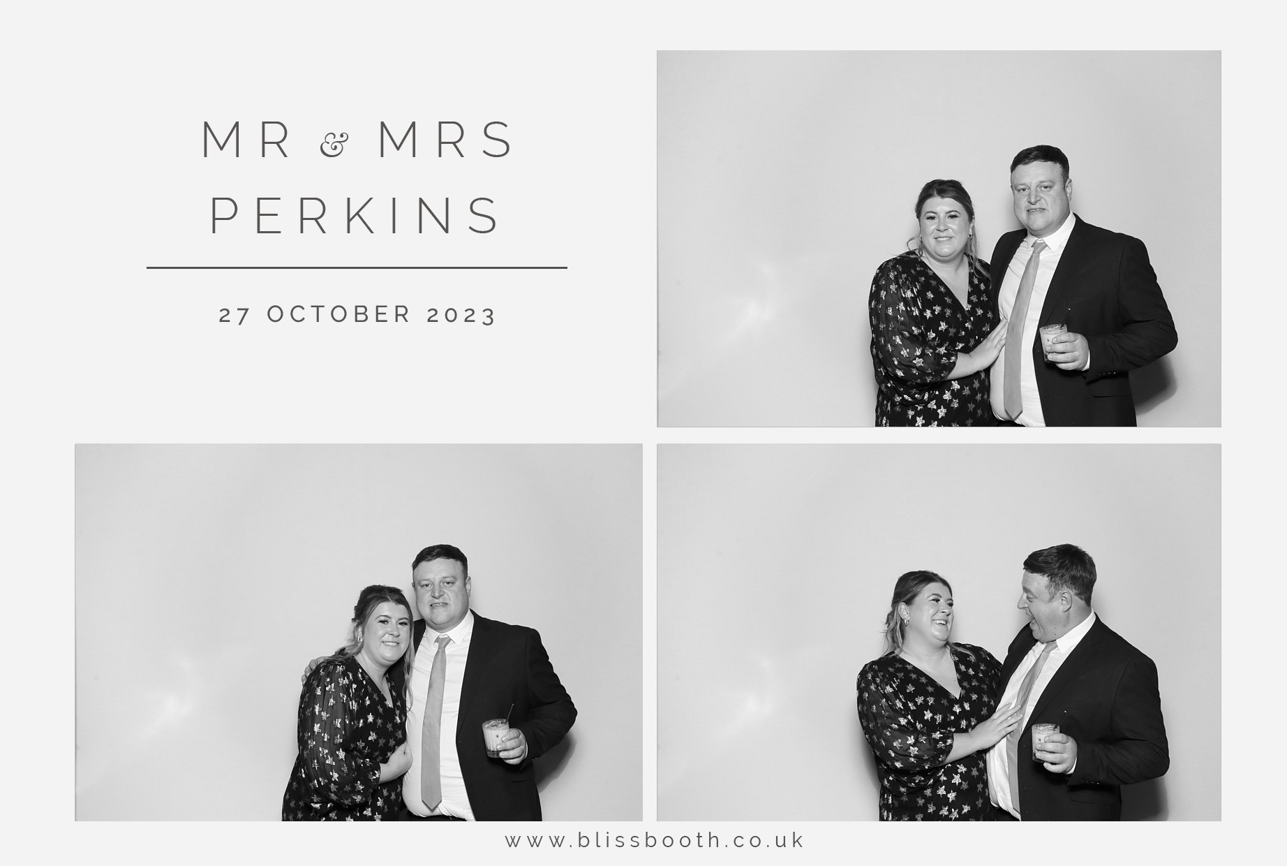 Mr and Mrs Perkins | View more photos from the event at gallery.blissbooth.co.uk/u/BlissBooth/Mr-and-Mrs-Perkins