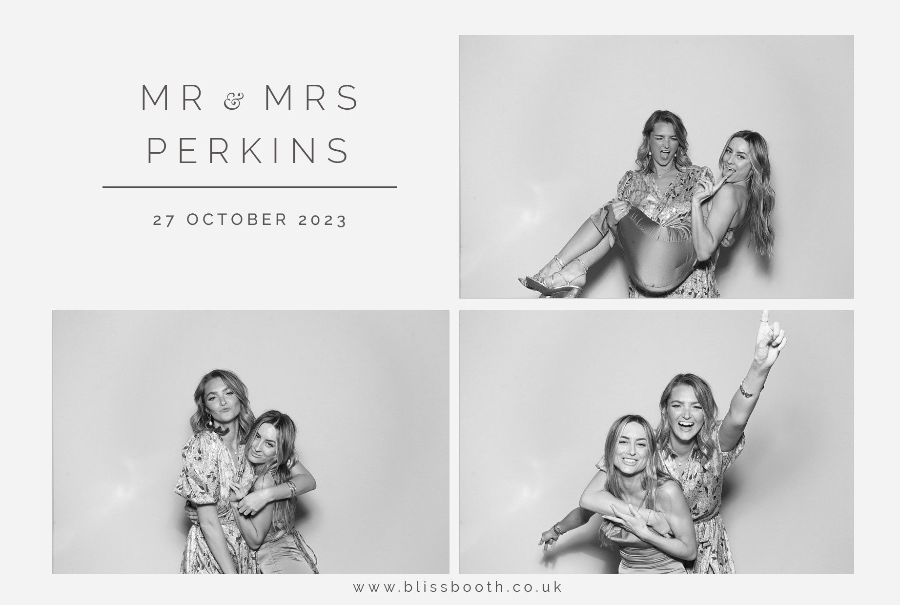 Mr and Mrs Perkins | View more photos from the event at gallery.blissbooth.co.uk/u/BlissBooth/Mr-and-Mrs-Perkins