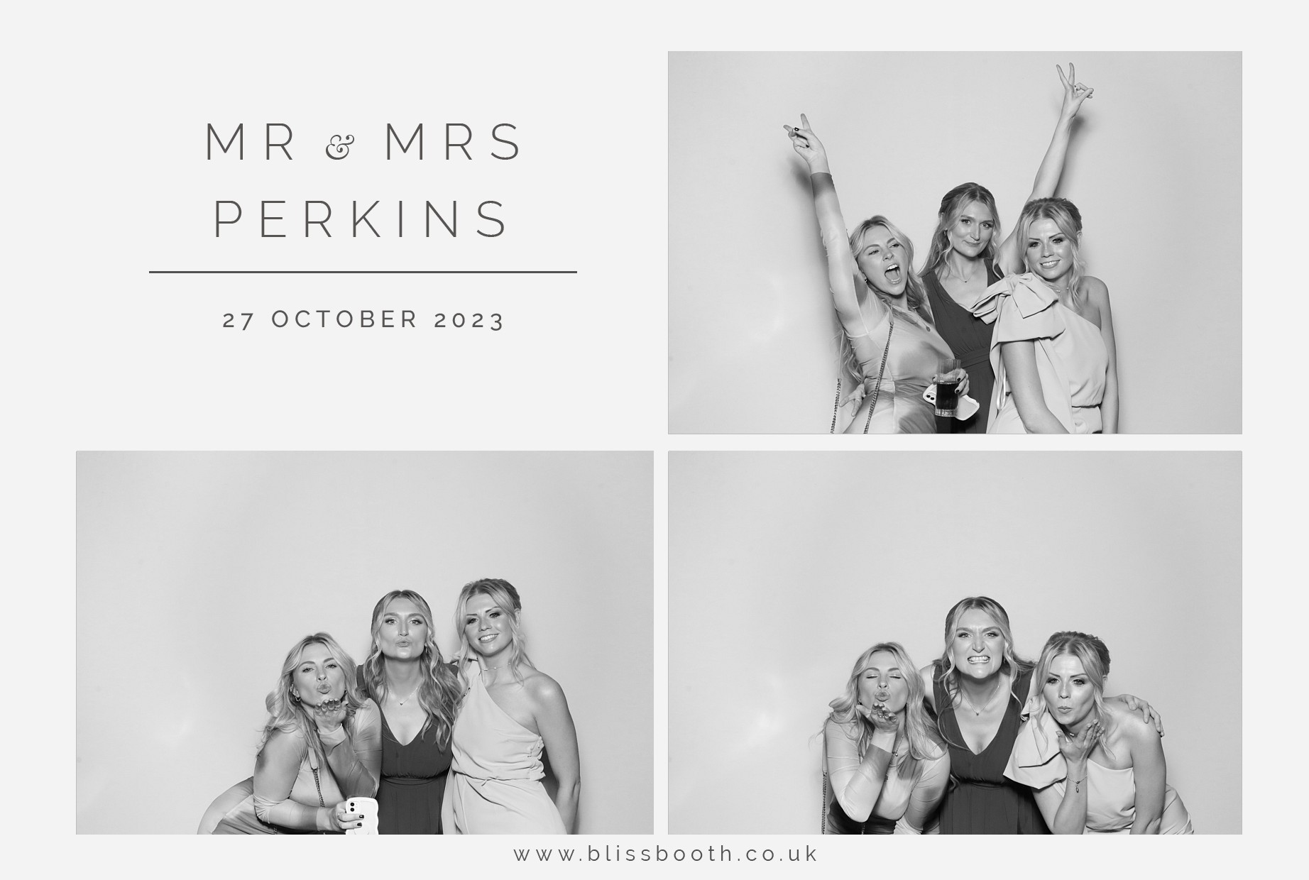 Mr and Mrs Perkins | View more photos from the event at gallery.blissbooth.co.uk/u/BlissBooth/Mr-and-Mrs-Perkins