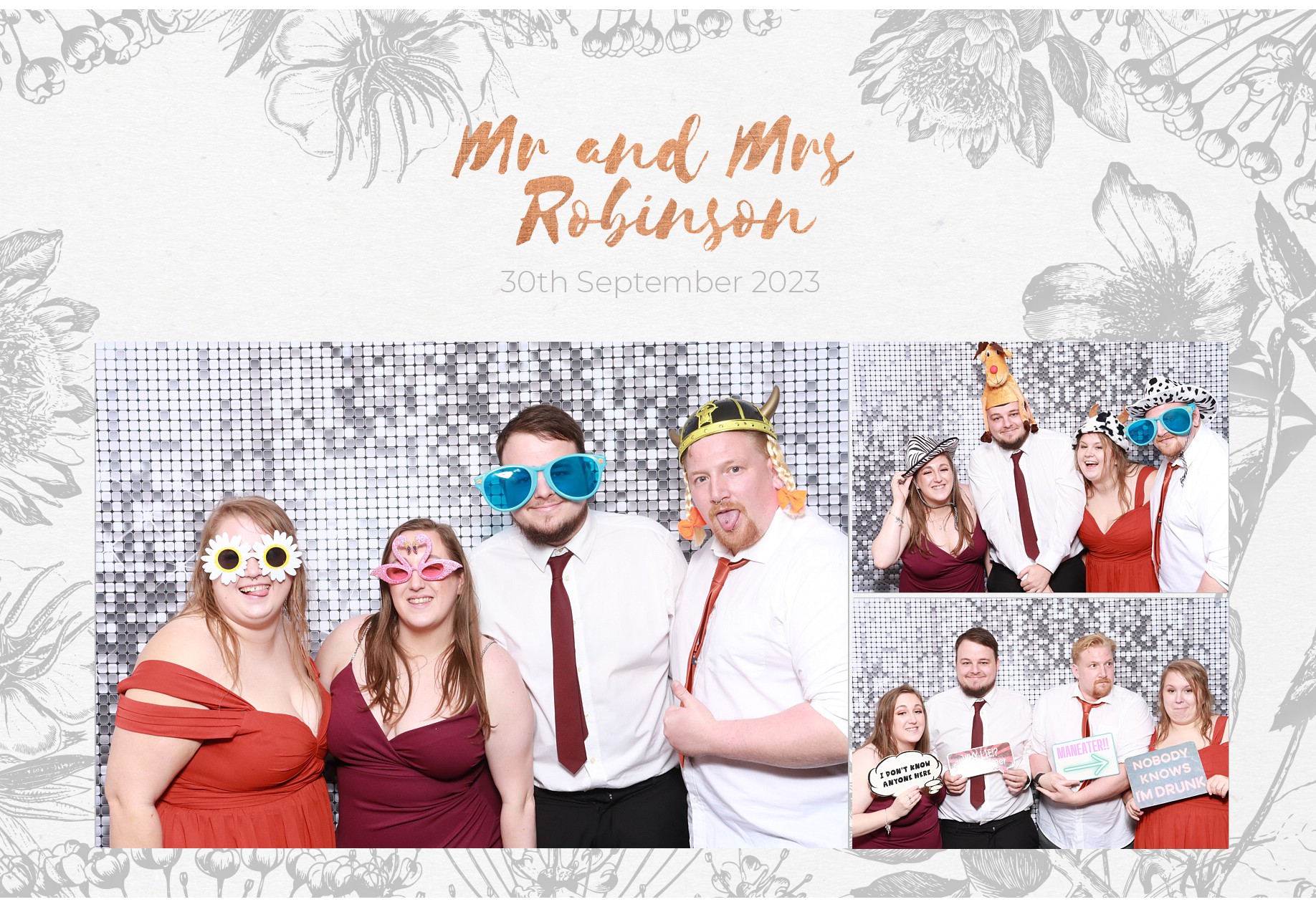 Mr and Mrs Robinson | View more photos from the event at gallery.blissbooth.co.uk/u/BlissBooth/Mr-and-Mrs-Robinson