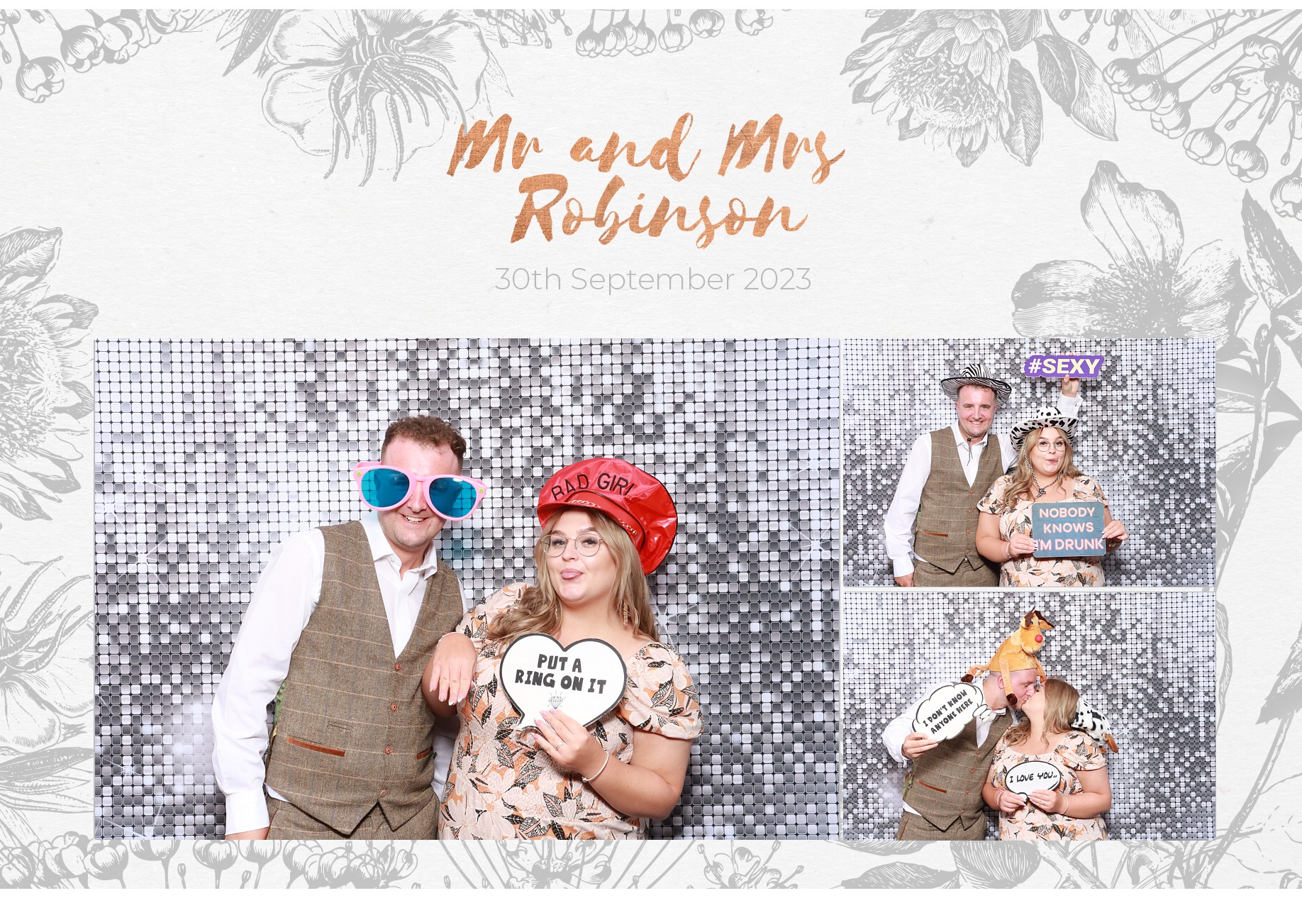 Mr and Mrs Robinson | View more photos from the event at gallery.blissbooth.co.uk/u/BlissBooth/Mr-and-Mrs-Robinson