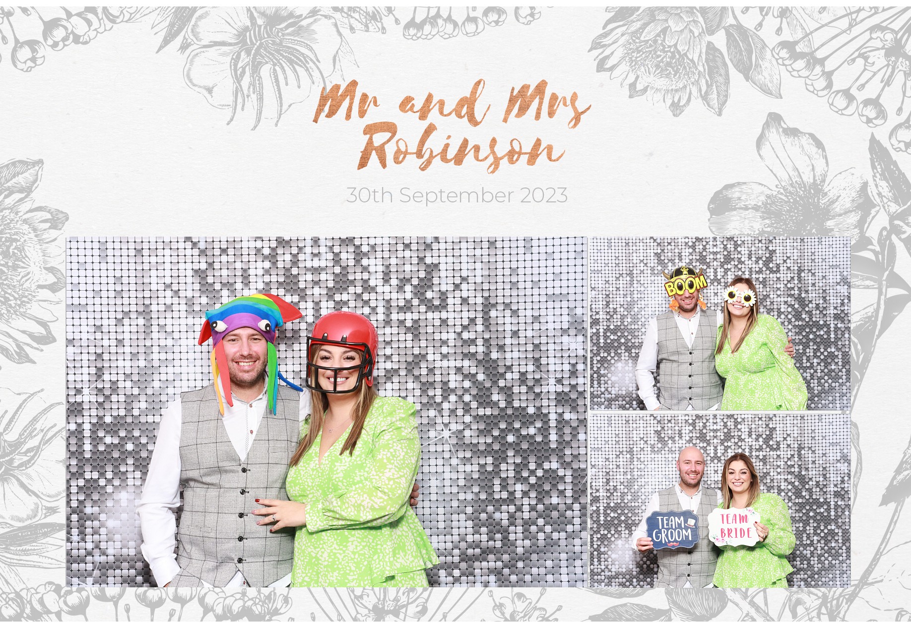 Mr and Mrs Robinson | View more photos from the event at gallery.blissbooth.co.uk/u/BlissBooth/Mr-and-Mrs-Robinson
