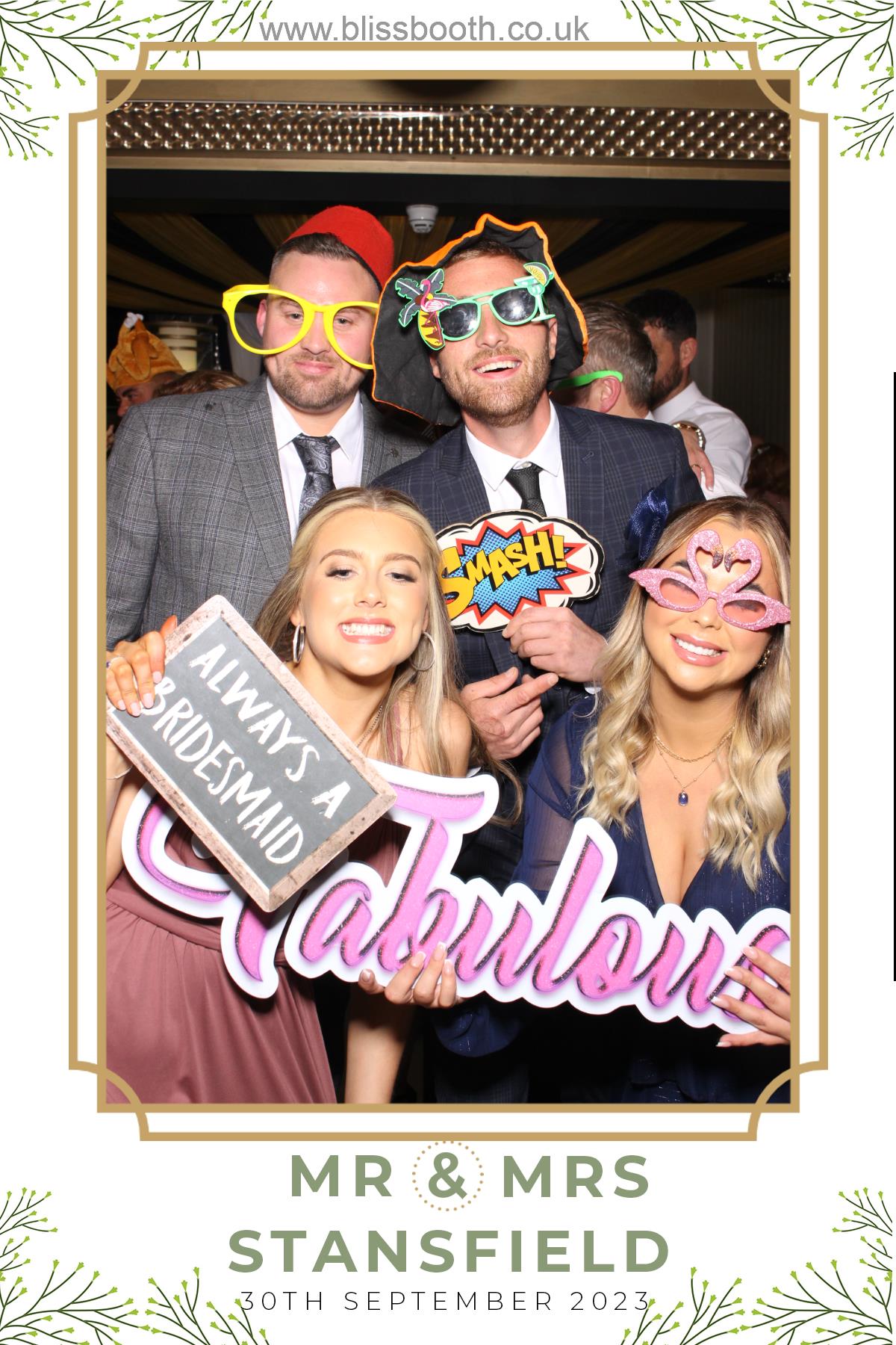 Mr and Mrs Stansfield | View more photos from the event at gallery.blissbooth.co.uk/u/BlissBooth/Mr-and-Mrs-Stansfield