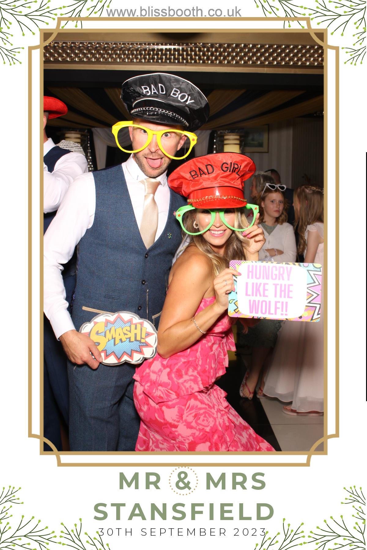 Mr and Mrs Stansfield | View more photos from the event at gallery.blissbooth.co.uk/u/BlissBooth/Mr-and-Mrs-Stansfield