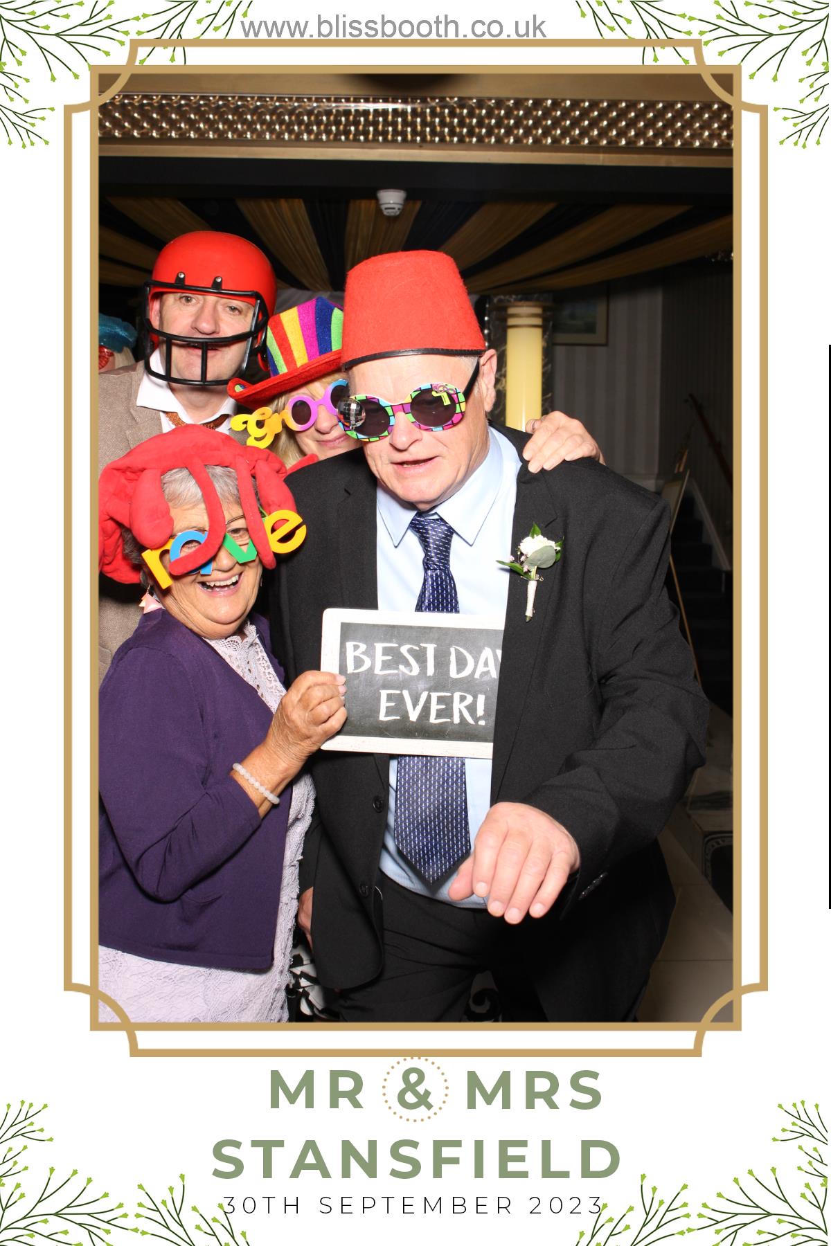 Mr and Mrs Stansfield | View more photos from the event at gallery.blissbooth.co.uk/u/BlissBooth/Mr-and-Mrs-Stansfield