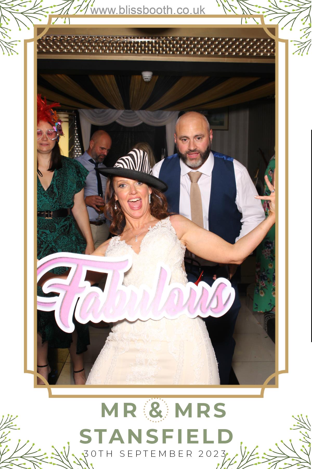 Mr and Mrs Stansfield | View more photos from the event at gallery.blissbooth.co.uk/u/BlissBooth/Mr-and-Mrs-Stansfield