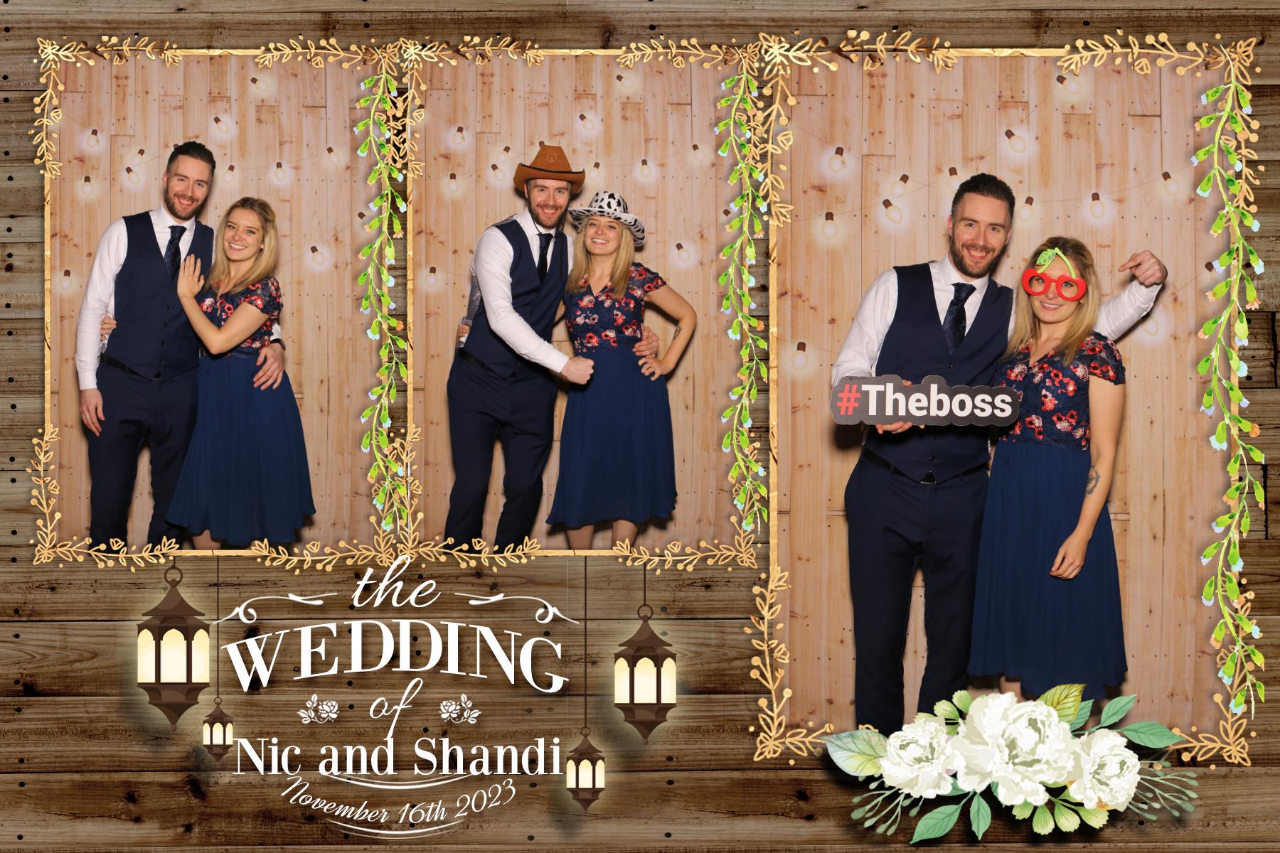 Nic and Shandi | View more photos from the event at gallery.blissbooth.co.uk/u/BlissBooth/Nic-and-Shandi