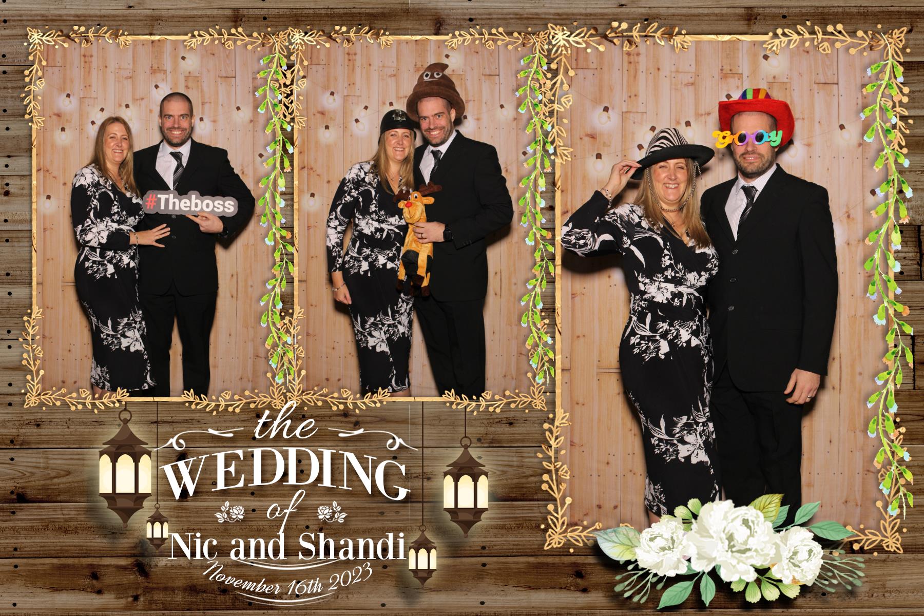 Nic and Shandi | View more photos from the event at gallery.blissbooth.co.uk/u/BlissBooth/Nic-and-Shandi