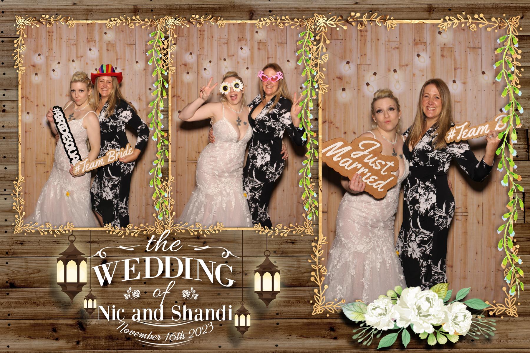 Nic and Shandi | View more photos from the event at gallery.blissbooth.co.uk/u/BlissBooth/Nic-and-Shandi