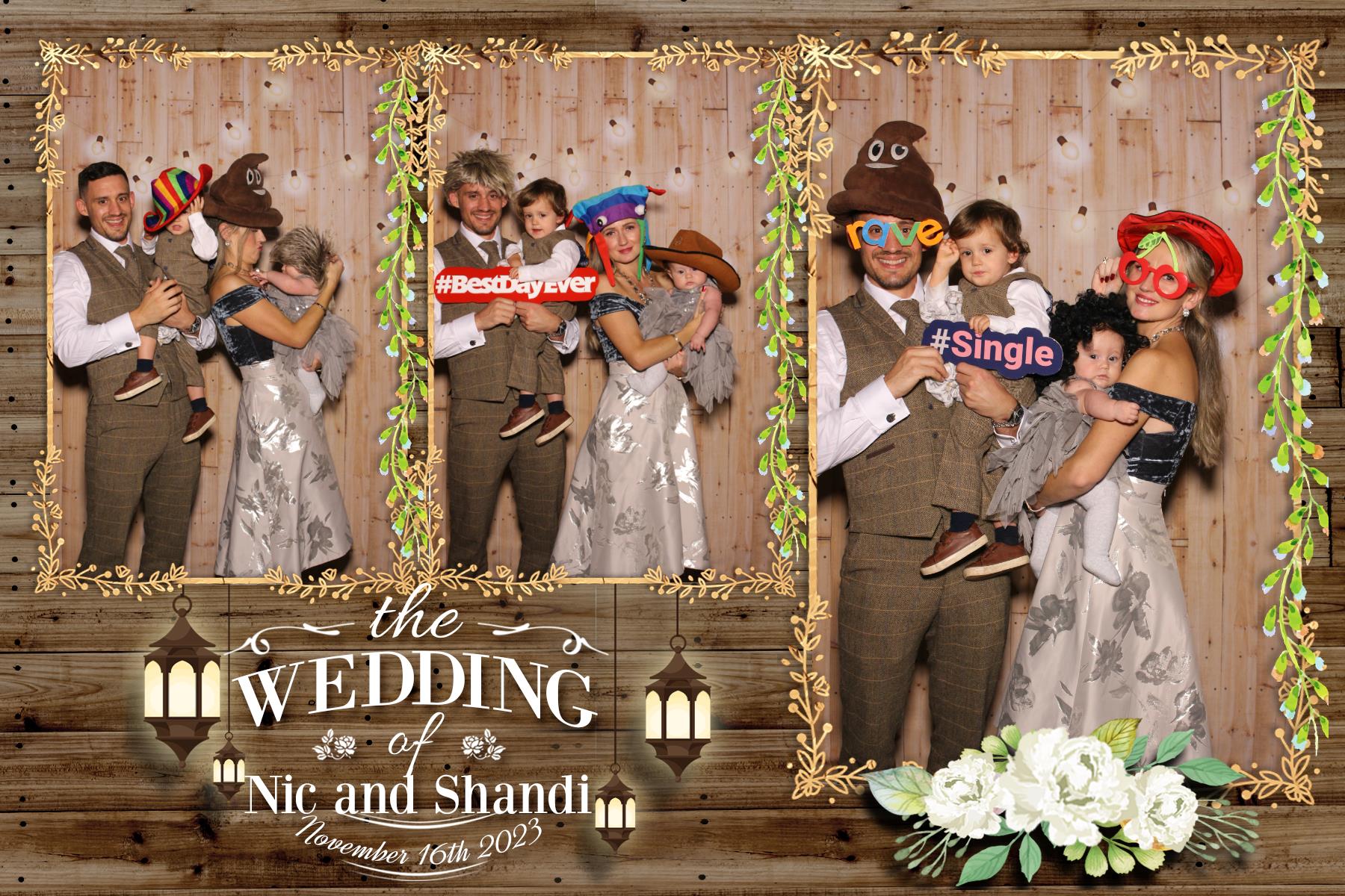 Nic and Shandi | View more photos from the event at gallery.blissbooth.co.uk/u/BlissBooth/Nic-and-Shandi