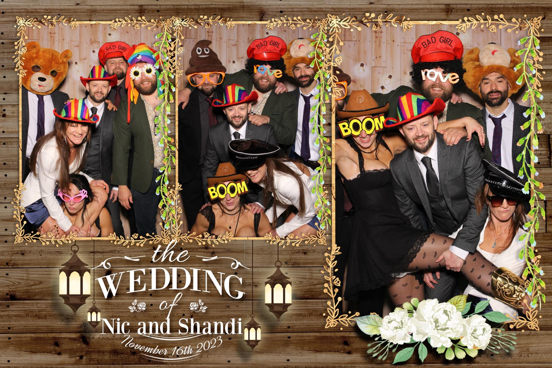 Nic and Shandi | View more photos from the event at gallery.blissbooth.co.uk/u/BlissBooth/Nic-and-Shandi