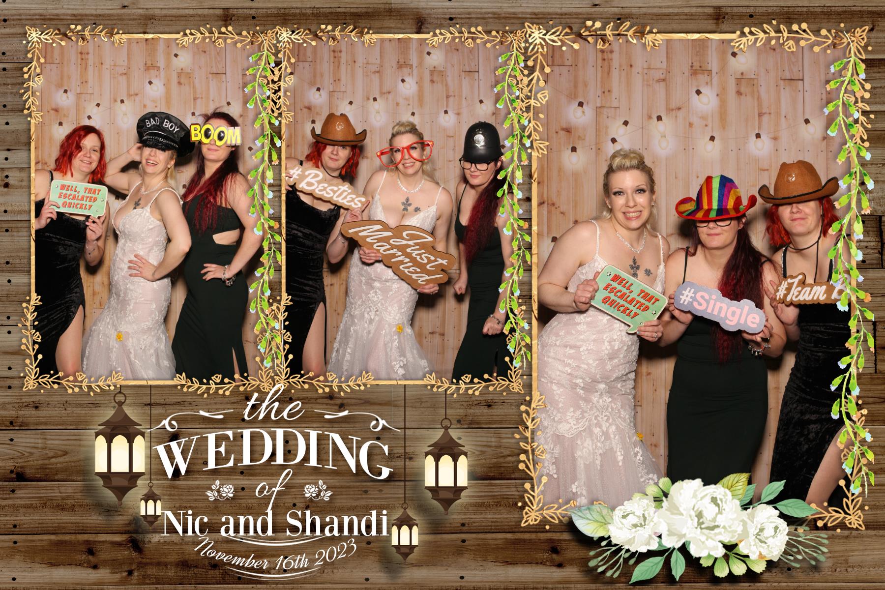 Nic and Shandi | View more photos from the event at gallery.blissbooth.co.uk/u/BlissBooth/Nic-and-Shandi