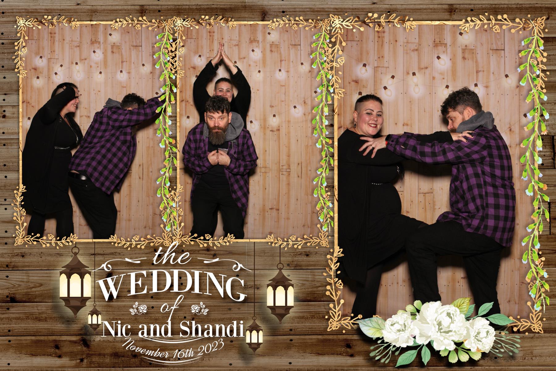 Nic and Shandi | View more photos from the event at gallery.blissbooth.co.uk/u/BlissBooth/Nic-and-Shandi
