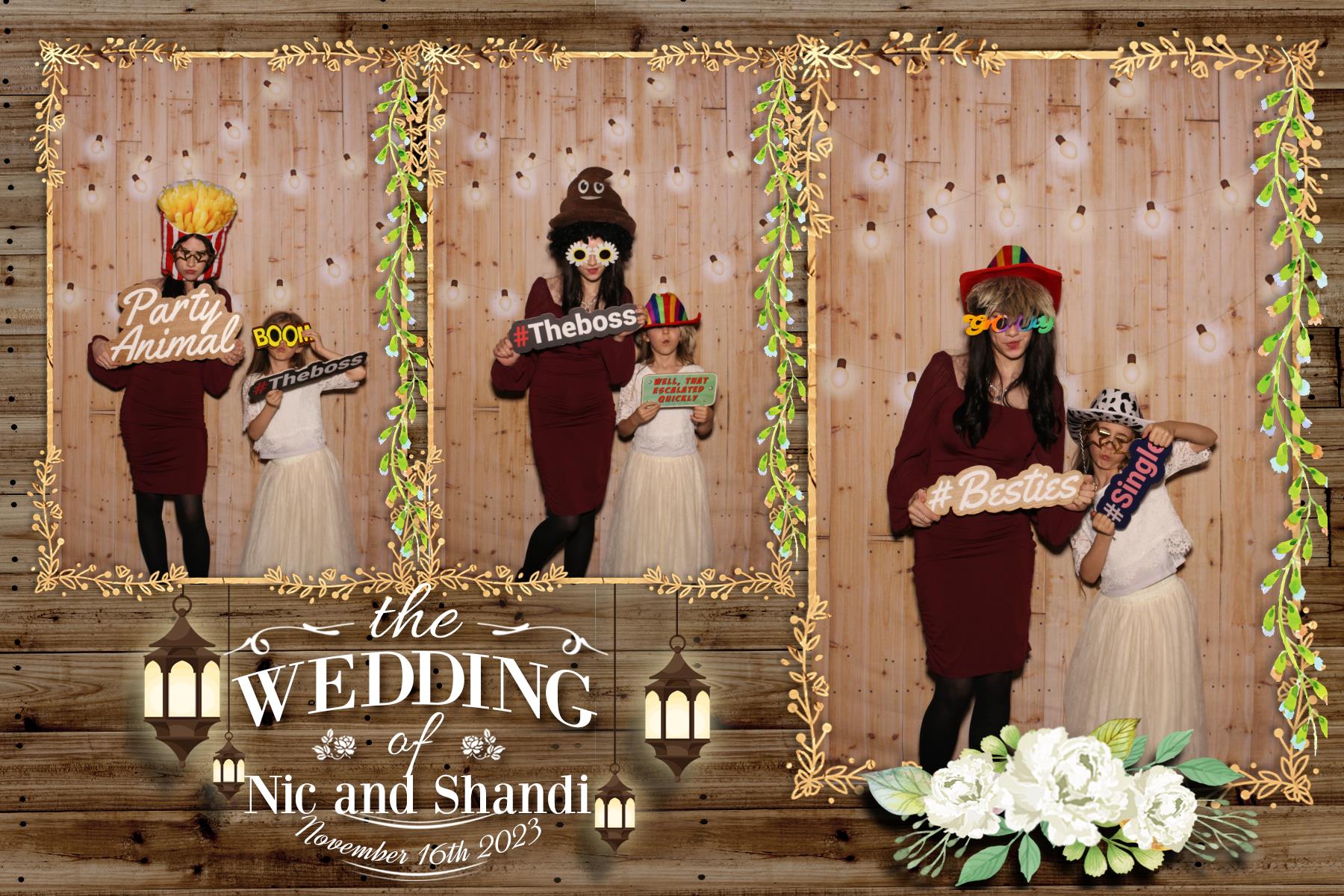 Nic and Shandi | View more photos from the event at gallery.blissbooth.co.uk/u/BlissBooth/Nic-and-Shandi