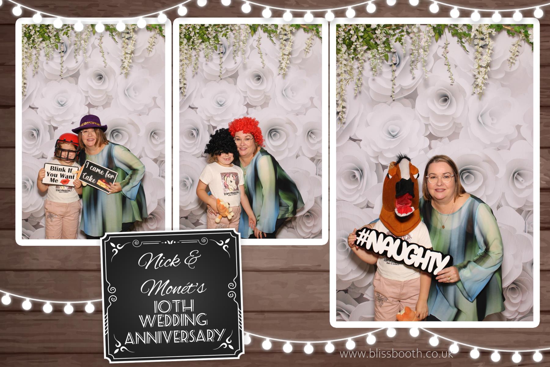 Nick & Monét | View more photos from the event at gallery.blissbooth.co.uk/u/BlissBooth/Nick-Monét
