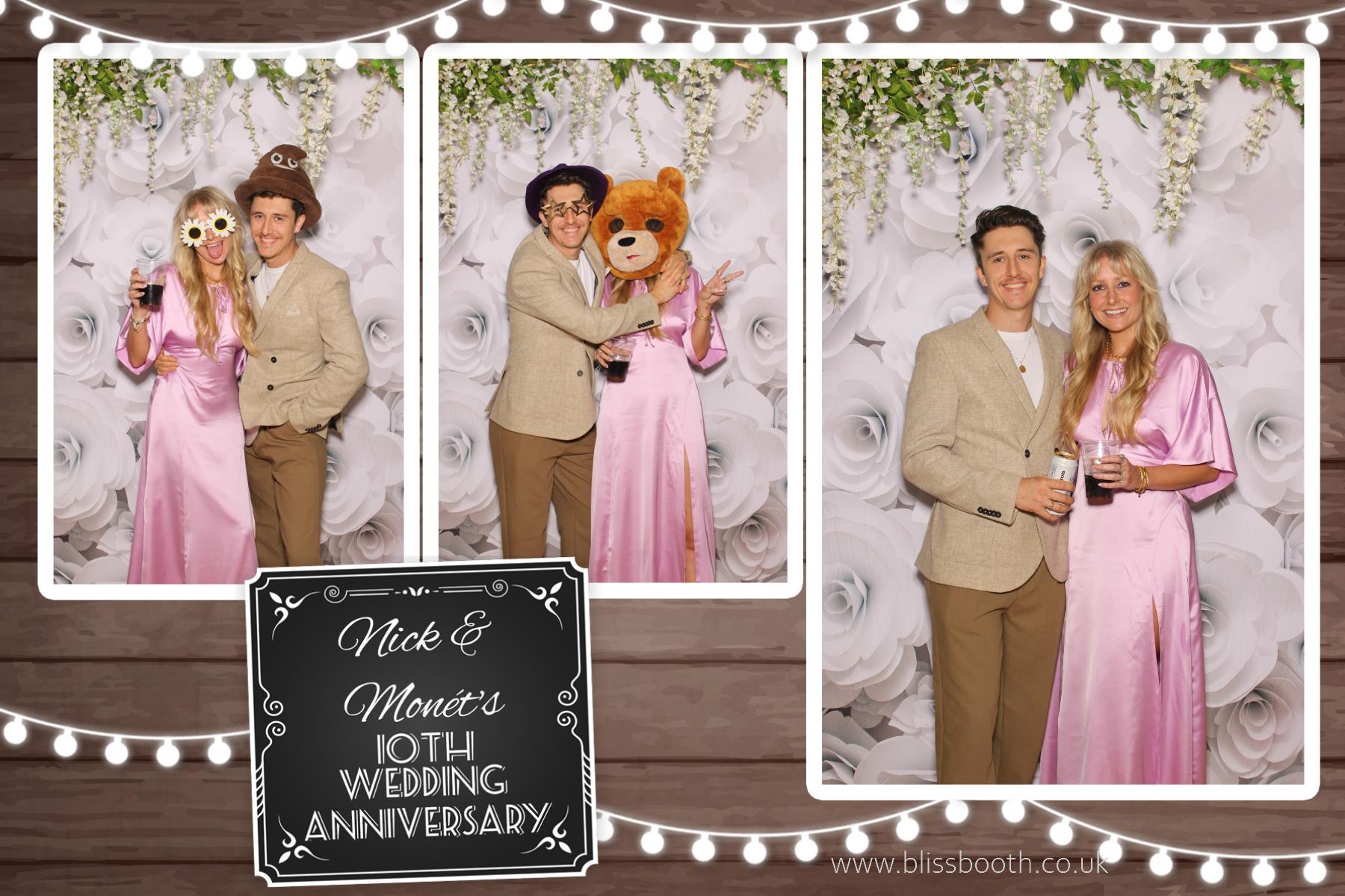Nick & Monét | View more photos from the event at gallery.blissbooth.co.uk/u/BlissBooth/Nick-Monét