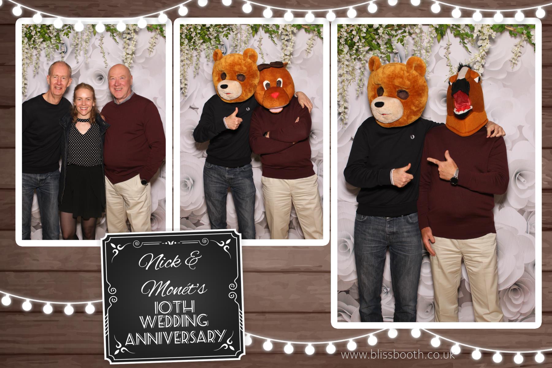 Nick & Monét | View more photos from the event at gallery.blissbooth.co.uk/u/BlissBooth/Nick-Monét