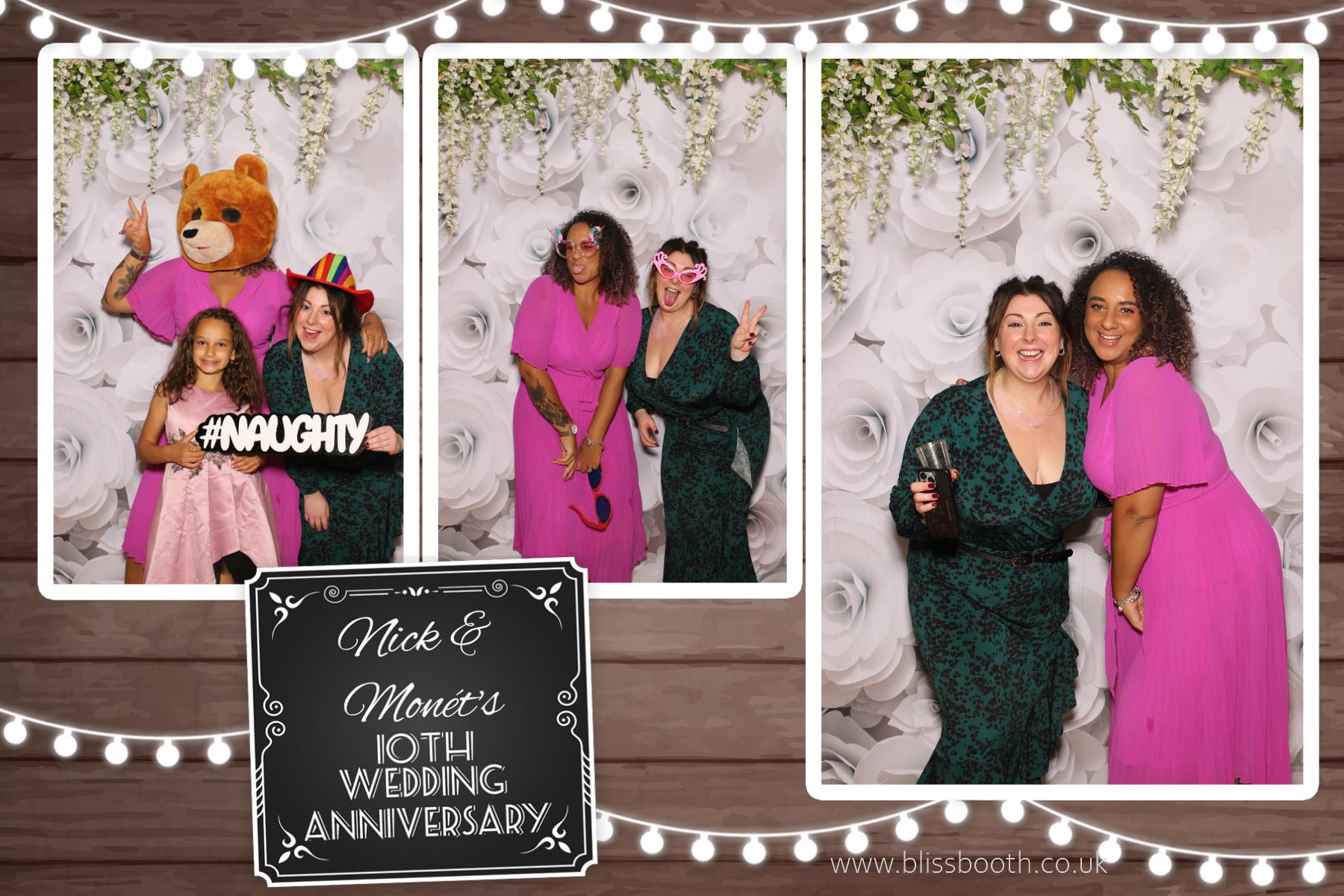 Nick & Monét | View more photos from the event at gallery.blissbooth.co.uk/u/BlissBooth/Nick-Monét