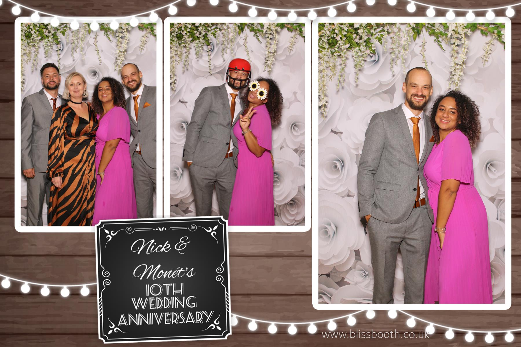 Nick & Monét | View more photos from the event at gallery.blissbooth.co.uk/u/BlissBooth/Nick-Monét