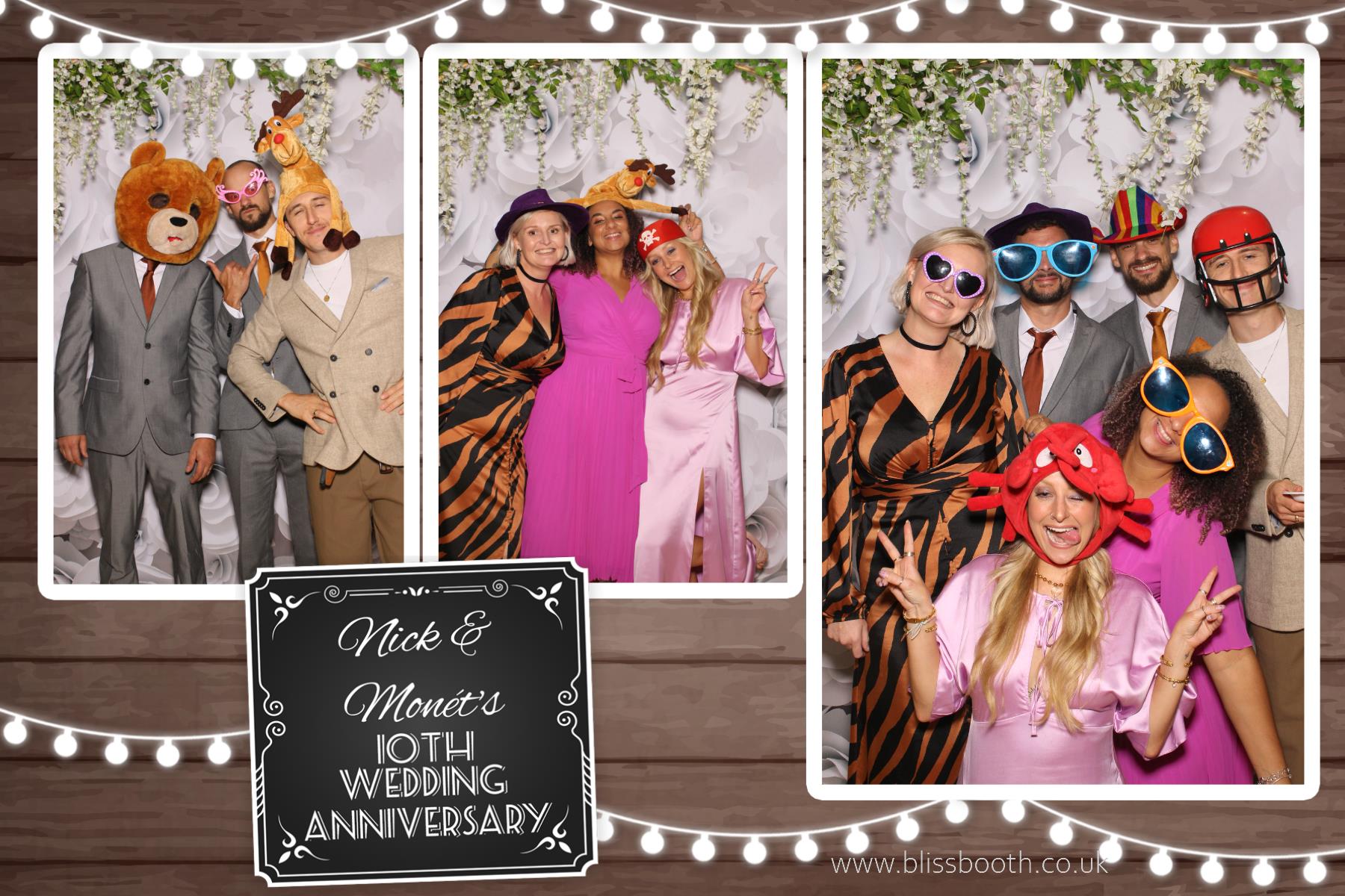 Nick & Monét | View more photos from the event at gallery.blissbooth.co.uk/u/BlissBooth/Nick-Monét