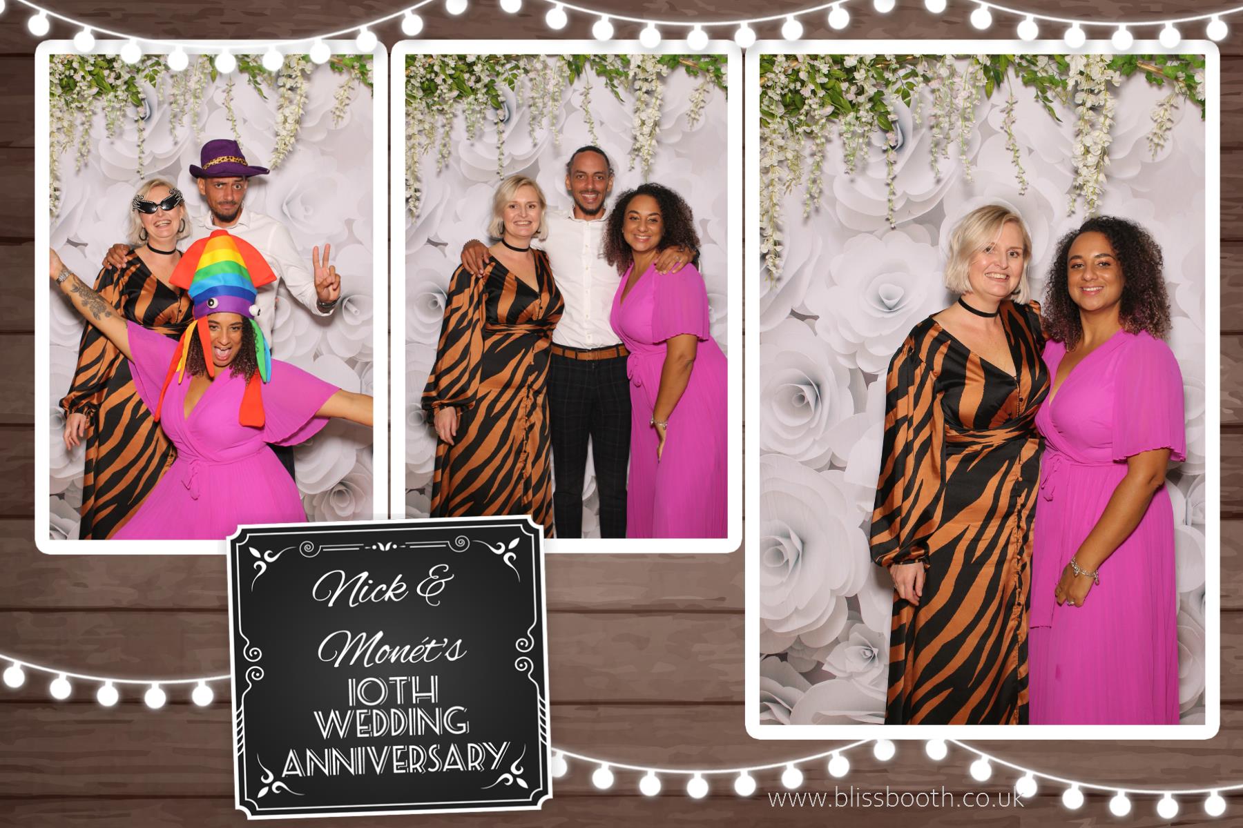 Nick & Monét | View more photos from the event at gallery.blissbooth.co.uk/u/BlissBooth/Nick-Monét