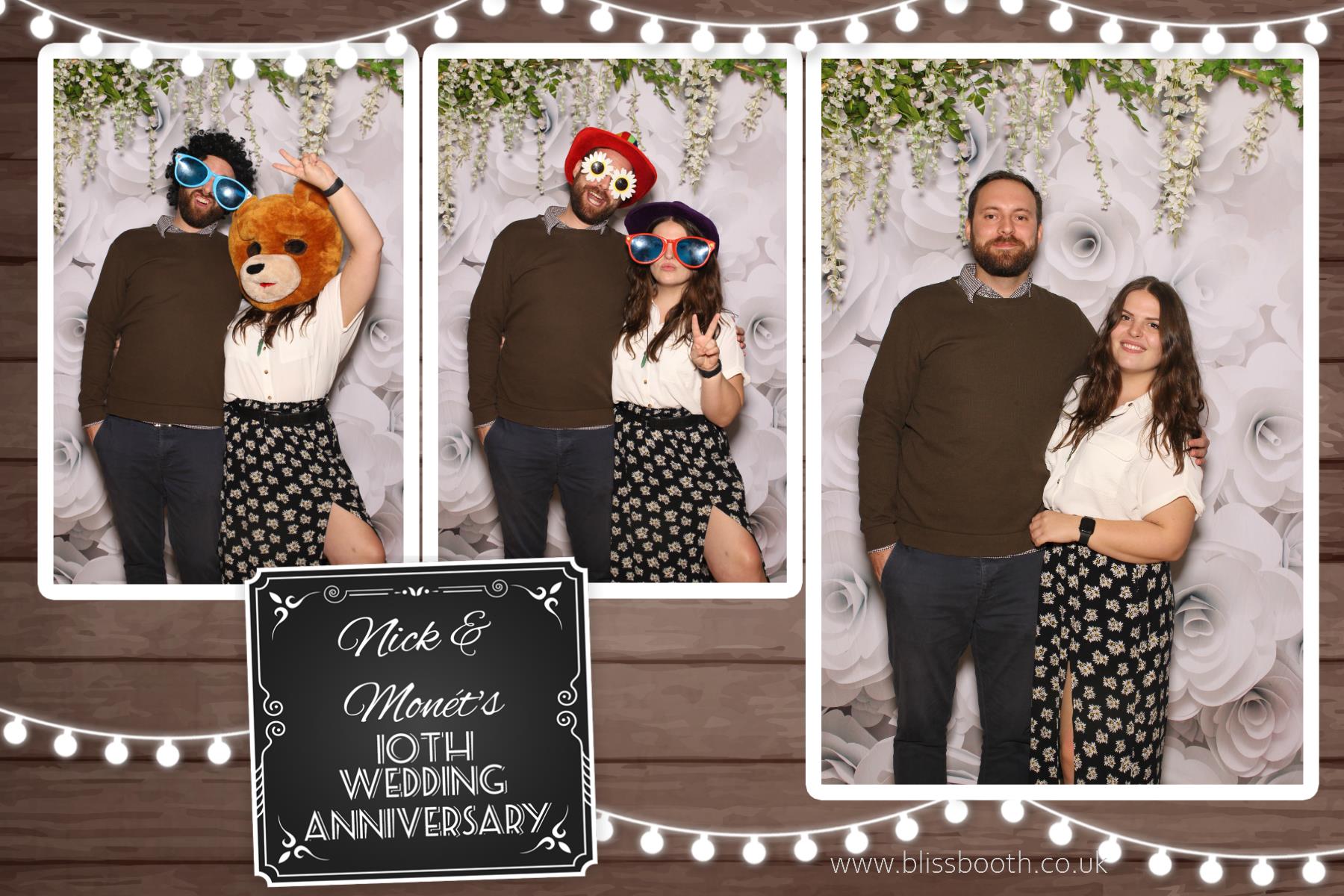 Nick & Monét | View more photos from the event at gallery.blissbooth.co.uk/u/BlissBooth/Nick-Monét