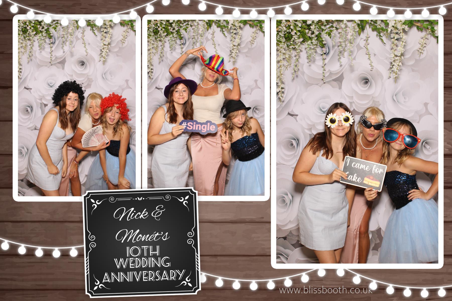 Nick & Monét | View more photos from the event at gallery.blissbooth.co.uk/u/BlissBooth/Nick-Monét