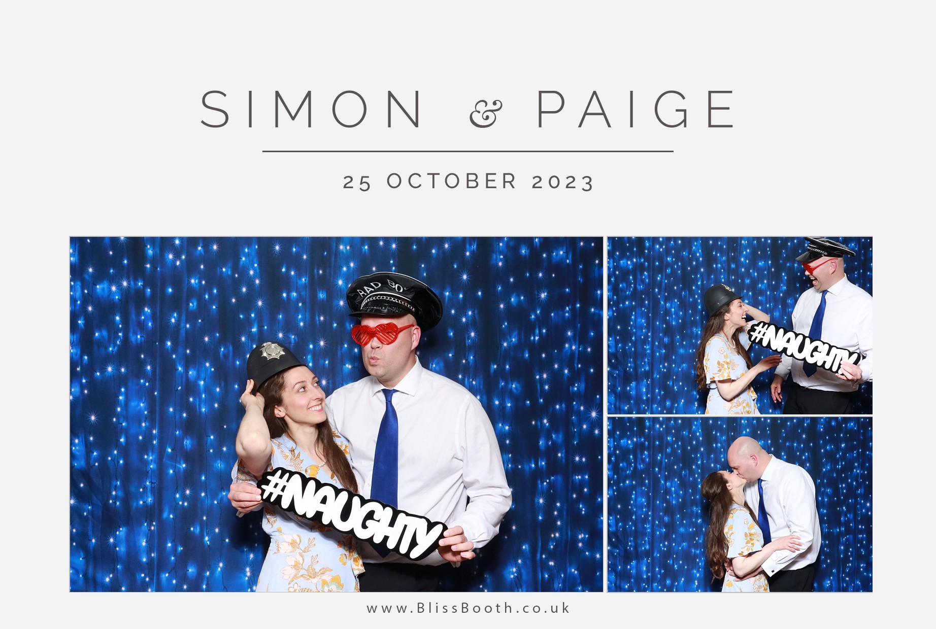 Paige & Simon | View more photos from the event at gallery.blissbooth.co.uk/u/BlissBooth/Paige-Simon