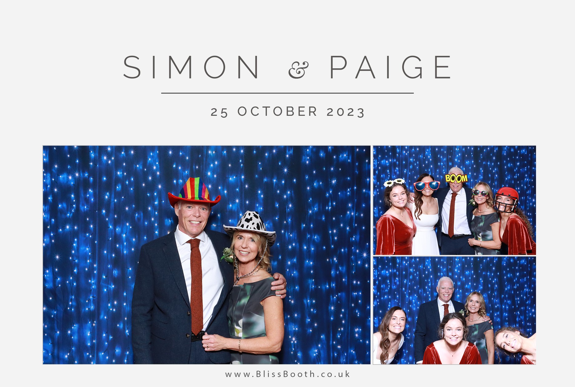 Paige & Simon | View more photos from the event at gallery.blissbooth.co.uk/u/BlissBooth/Paige-Simon