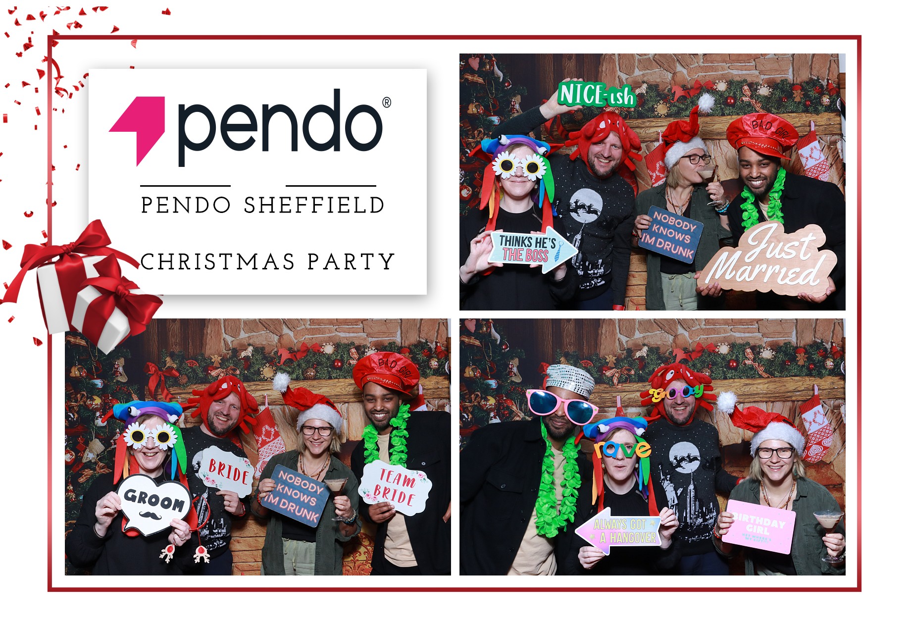 Pendo Christmas Party | View more photos from the event at gallery.blissbooth.co.uk/u/BlissBooth/Pendo-Christmas-Party