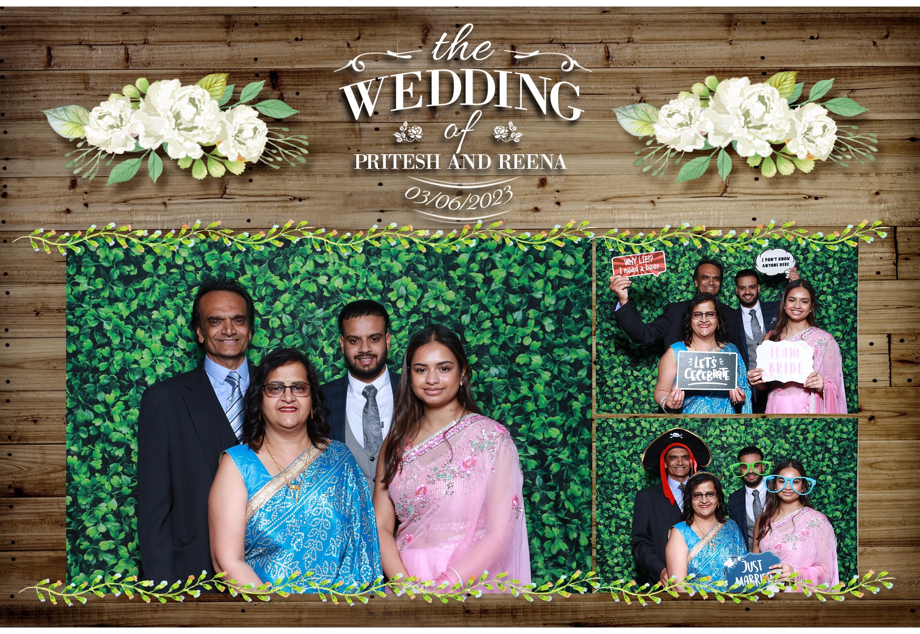 Reena and Pritesh | View more photos from the event at gallery.blissbooth.co.uk/u/BlissBooth/Reena-and-Pritesh