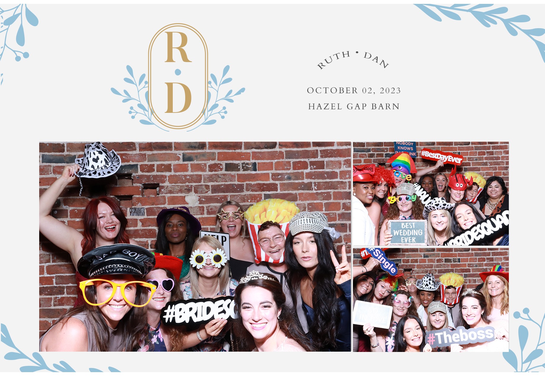 Ruth and Dan | View more photos from the event at gallery.blissbooth.co.uk/u/BlissBooth/Ruth-and-Dan