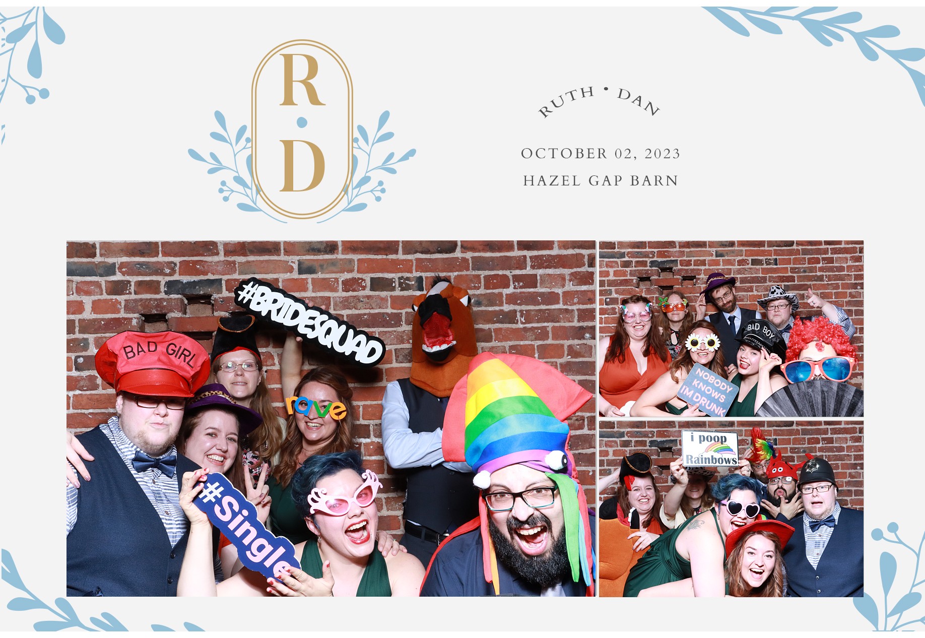 Ruth and Dan | View more photos from the event at gallery.blissbooth.co.uk/u/BlissBooth/Ruth-and-Dan
