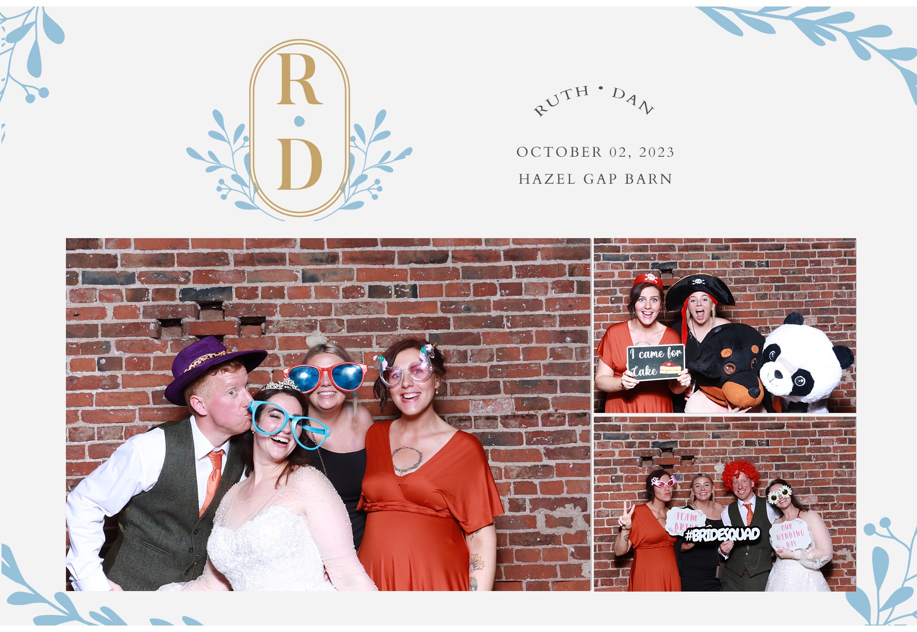 Ruth and Dan | View more photos from the event at gallery.blissbooth.co.uk/u/BlissBooth/Ruth-and-Dan