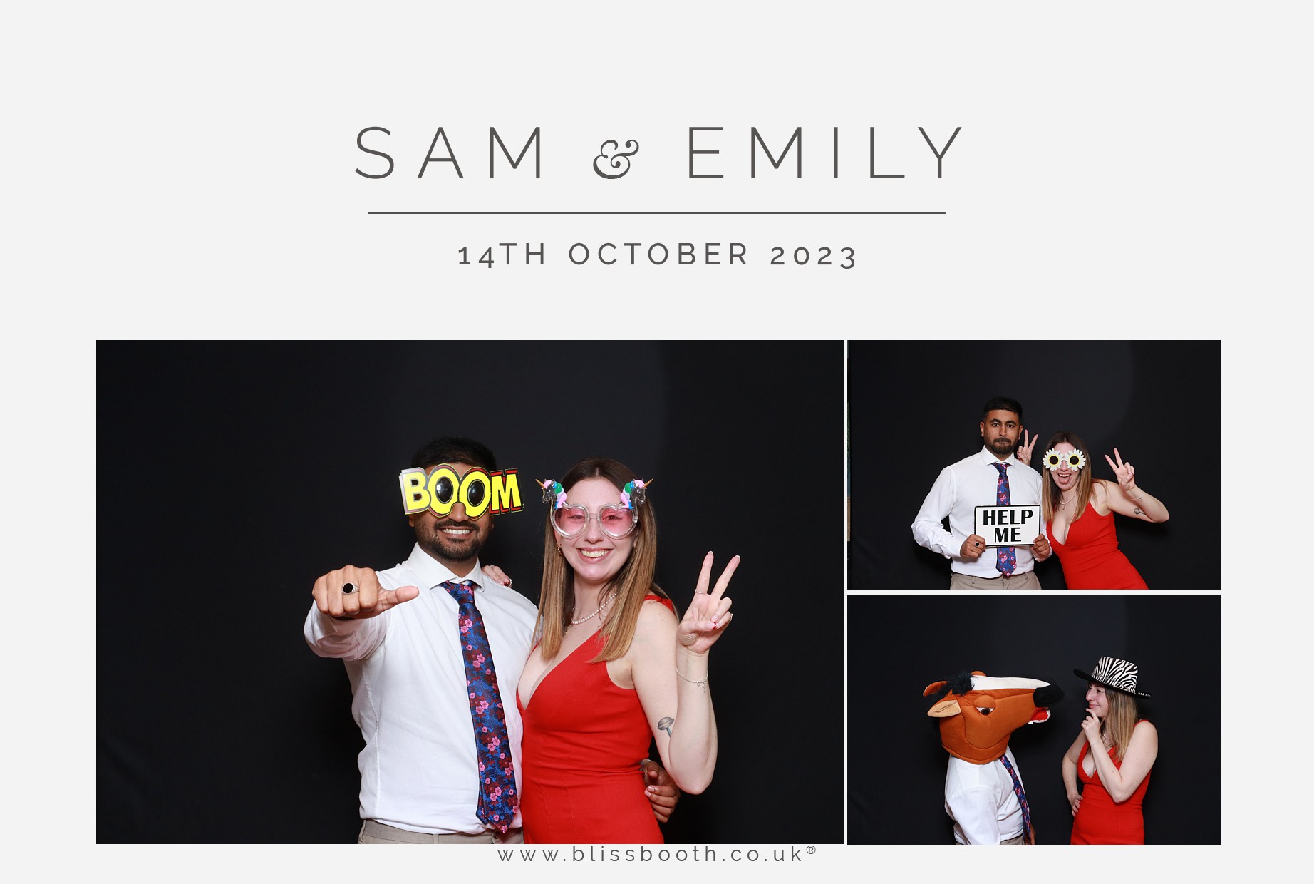Sam and Emily | View more photos from the event at gallery.blissbooth.co.uk/u/BlissBooth/Sam-and-Emily