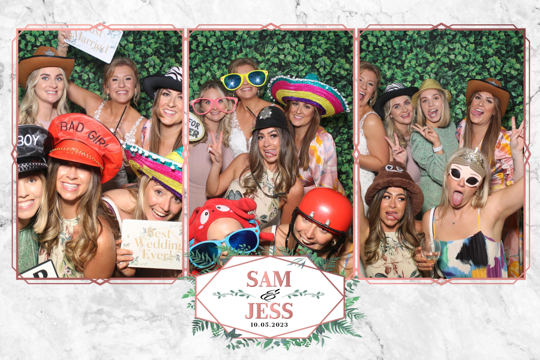 Sam and Jess | View more photos from the event at gallery.blissbooth.co.uk/u/BlissBooth/Sam-and-Jess