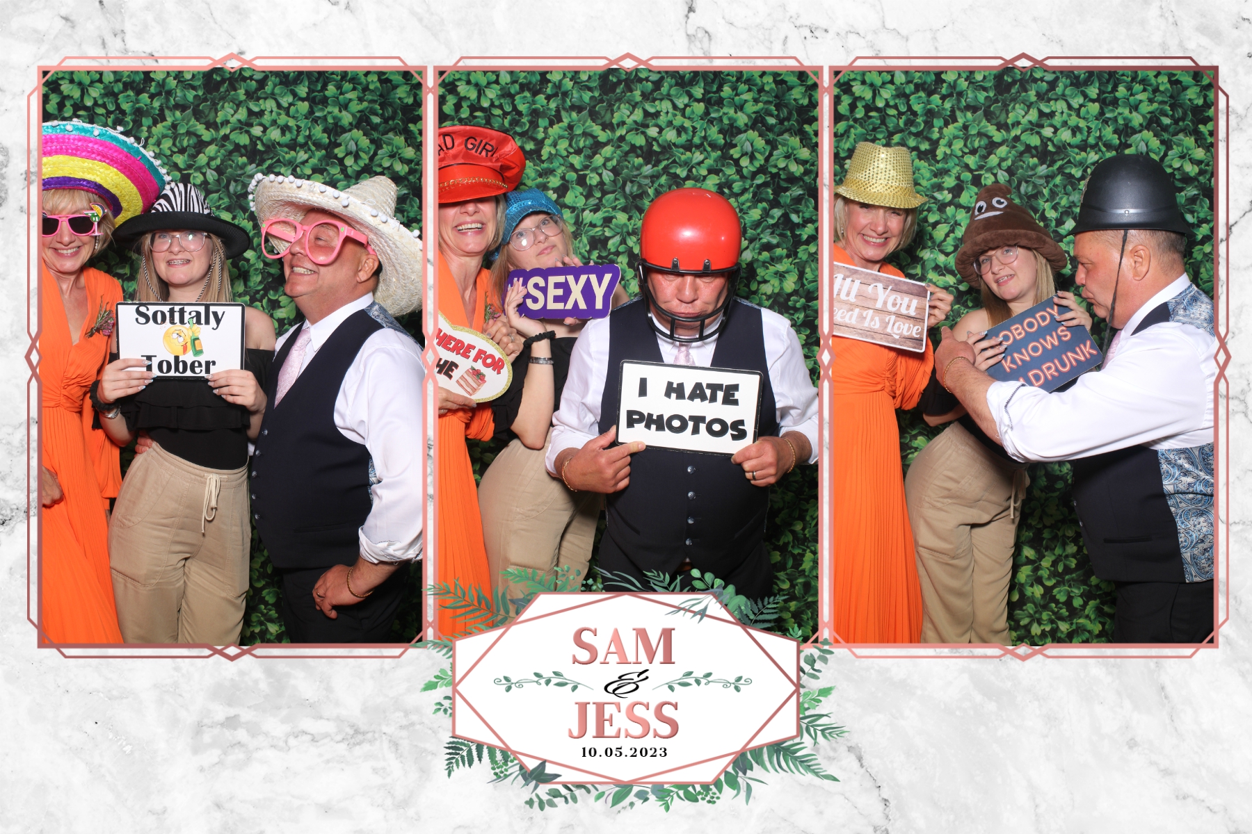 Sam and Jess | View more photos from the event at gallery.blissbooth.co.uk/u/BlissBooth/Sam-and-Jess