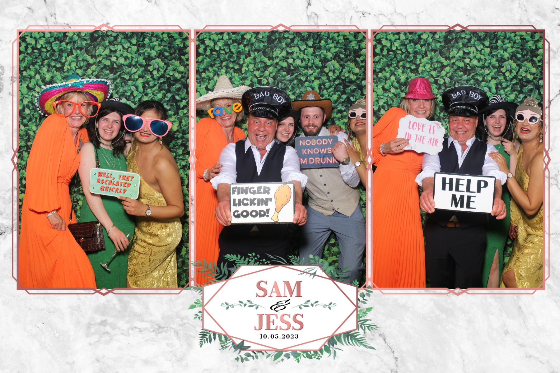 Sam and Jess | View more photos from the event at gallery.blissbooth.co.uk/u/BlissBooth/Sam-and-Jess