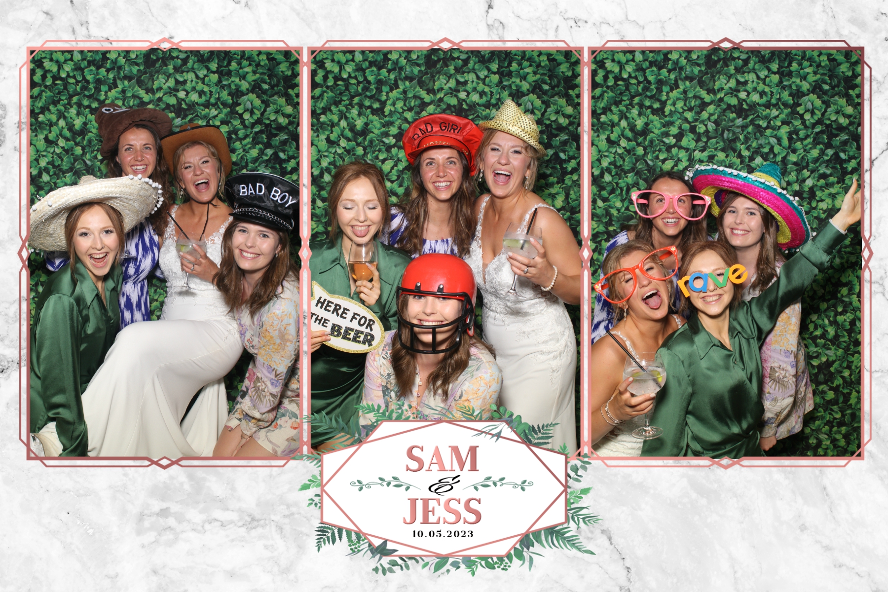 Sam and Jess | View more photos from the event at gallery.blissbooth.co.uk/u/BlissBooth/Sam-and-Jess