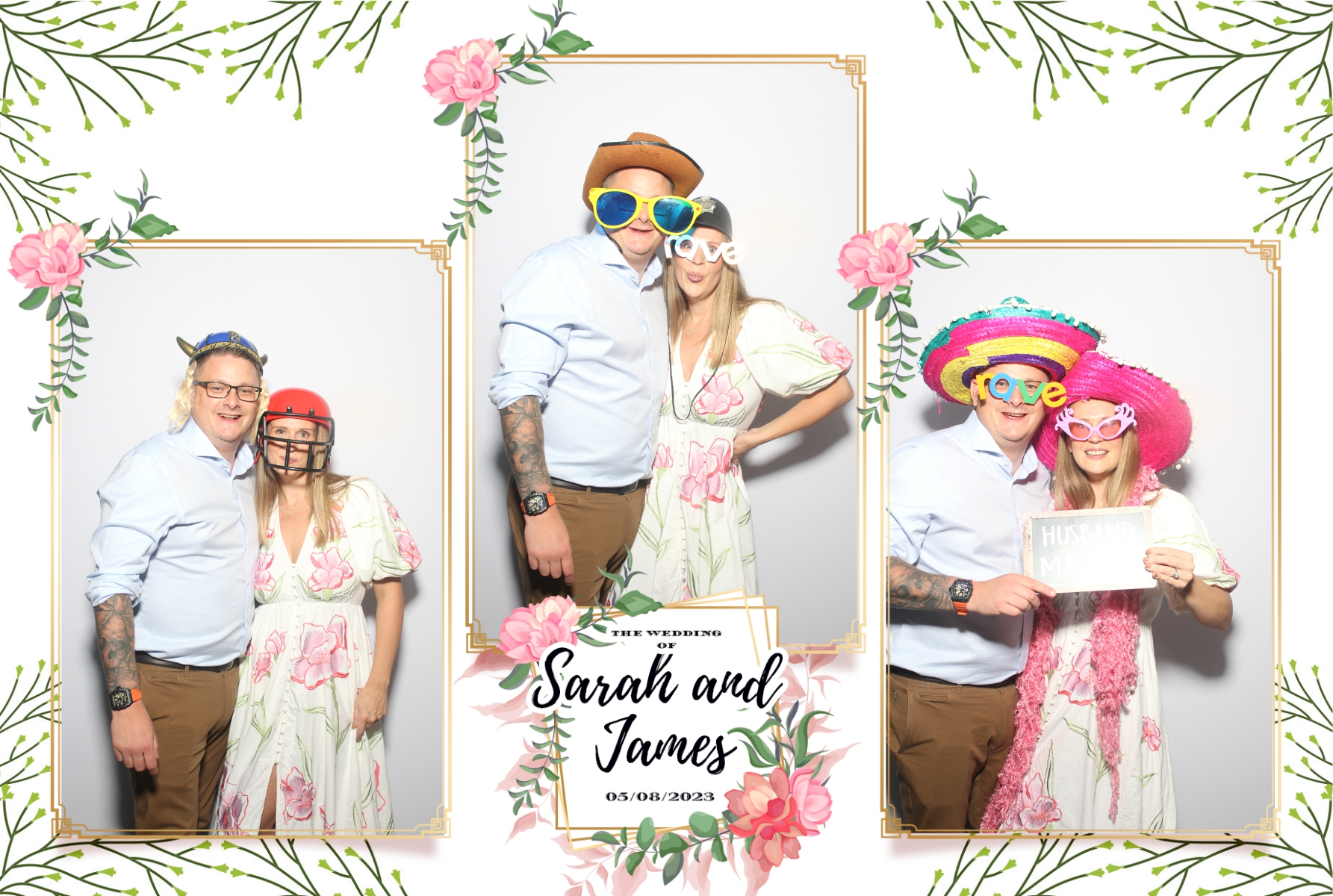 Sarah and James | View more photos from the event at gallery.blissbooth.co.uk/u/BlissBooth/Sarah-and-James