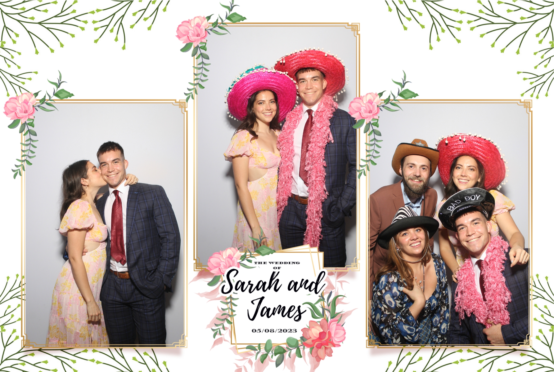 Sarah and James | View more photos from the event at gallery.blissbooth.co.uk/u/BlissBooth/Sarah-and-James
