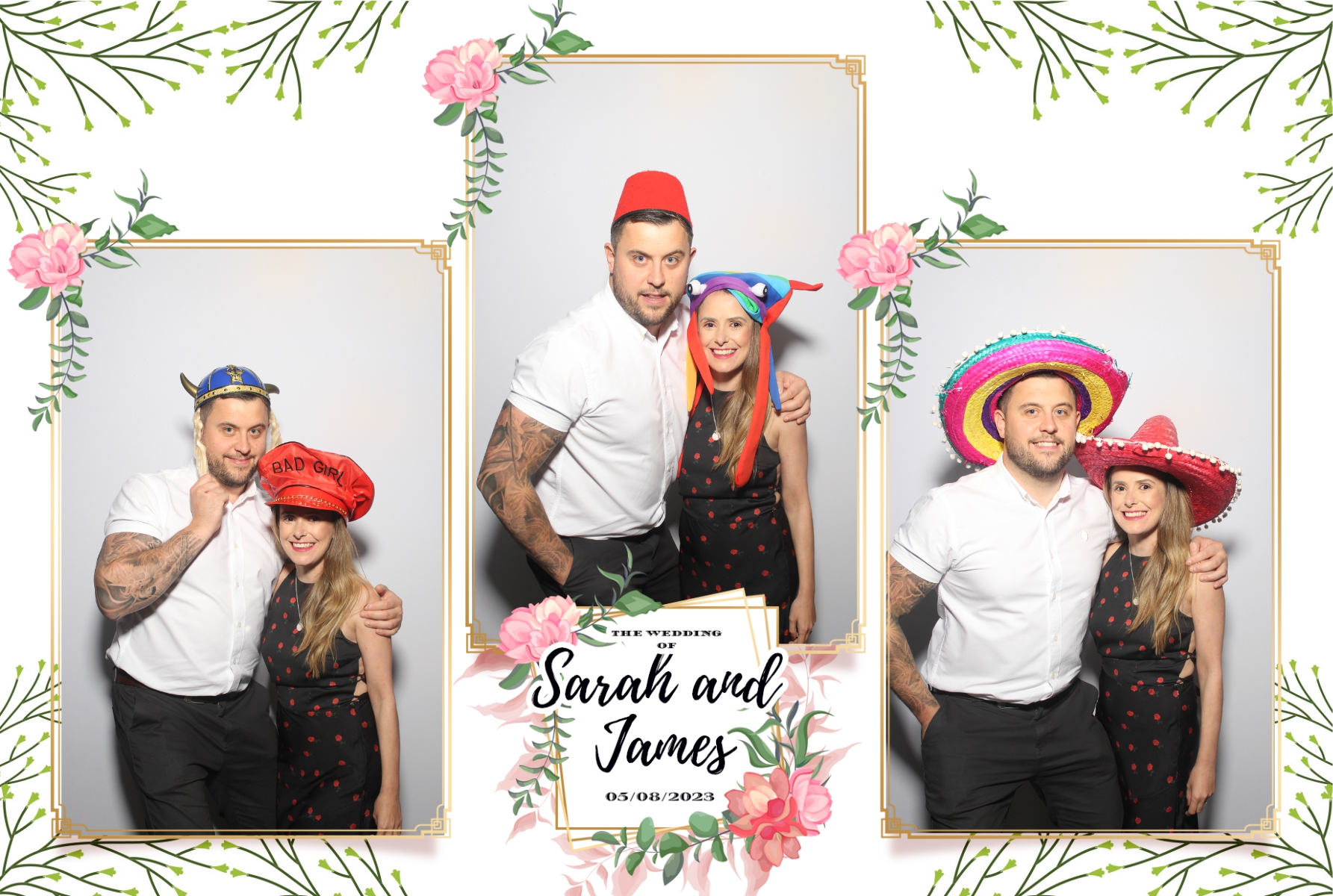 Sarah and James | View more photos from the event at gallery.blissbooth.co.uk/u/BlissBooth/Sarah-and-James