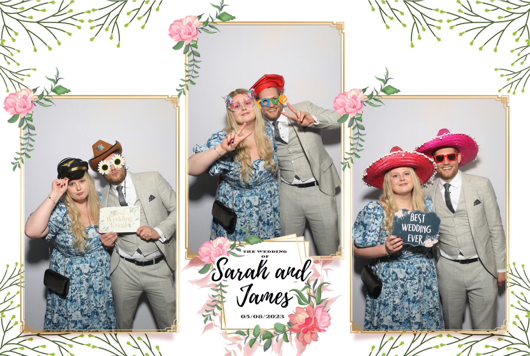 Sarah and James | View more photos from the event at gallery.blissbooth.co.uk/u/BlissBooth/Sarah-and-James