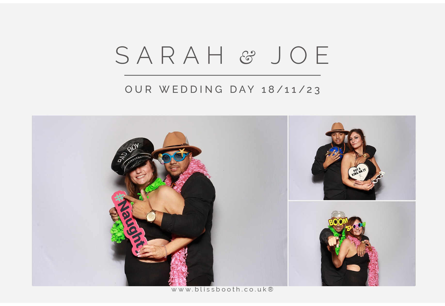 Sarah and Joe | View more photos from the event at gallery.blissbooth.co.uk/u/BlissBooth/Sarah-and-Joe