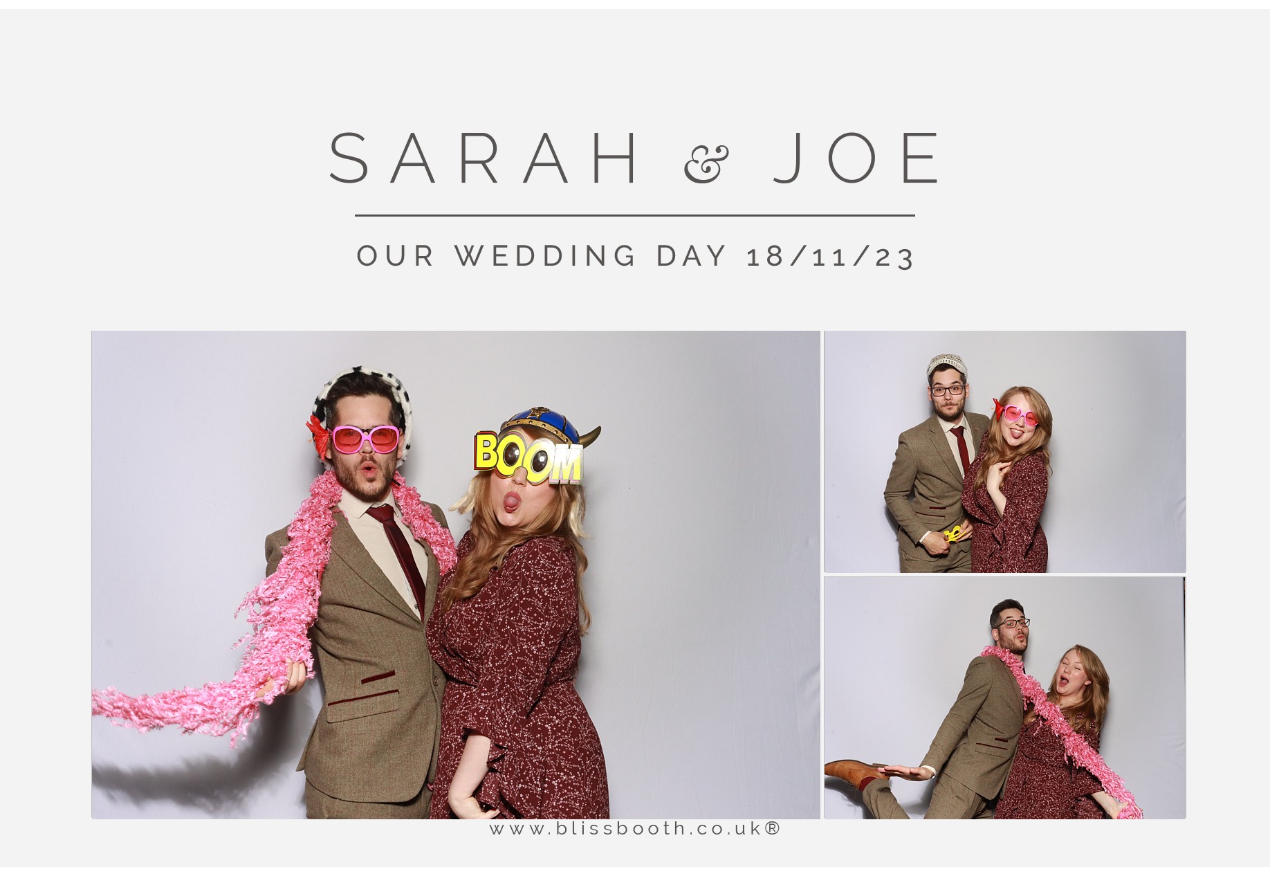Sarah and Joe | View more photos from the event at gallery.blissbooth.co.uk/u/BlissBooth/Sarah-and-Joe