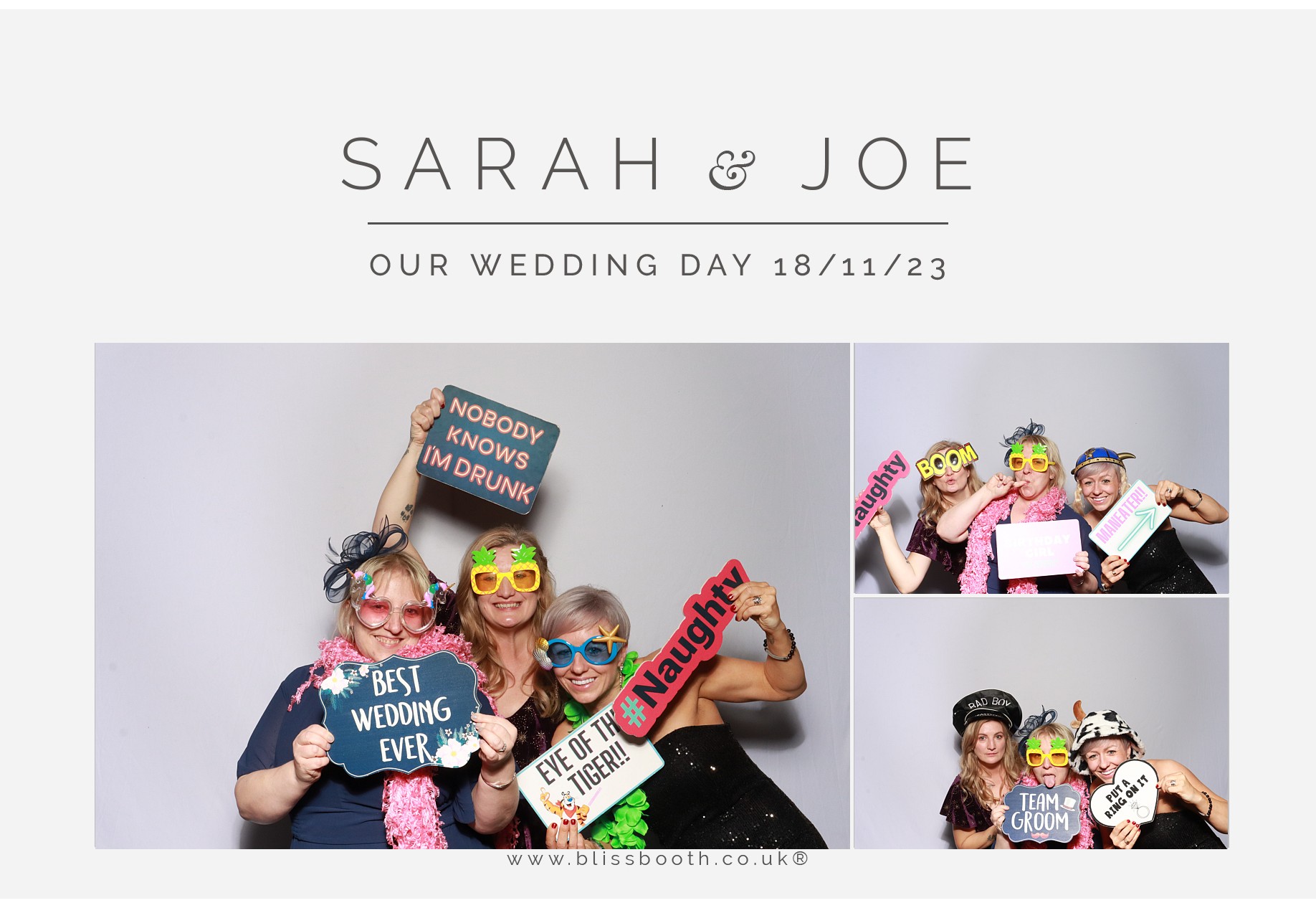 Sarah and Joe | View more photos from the event at gallery.blissbooth.co.uk/u/BlissBooth/Sarah-and-Joe