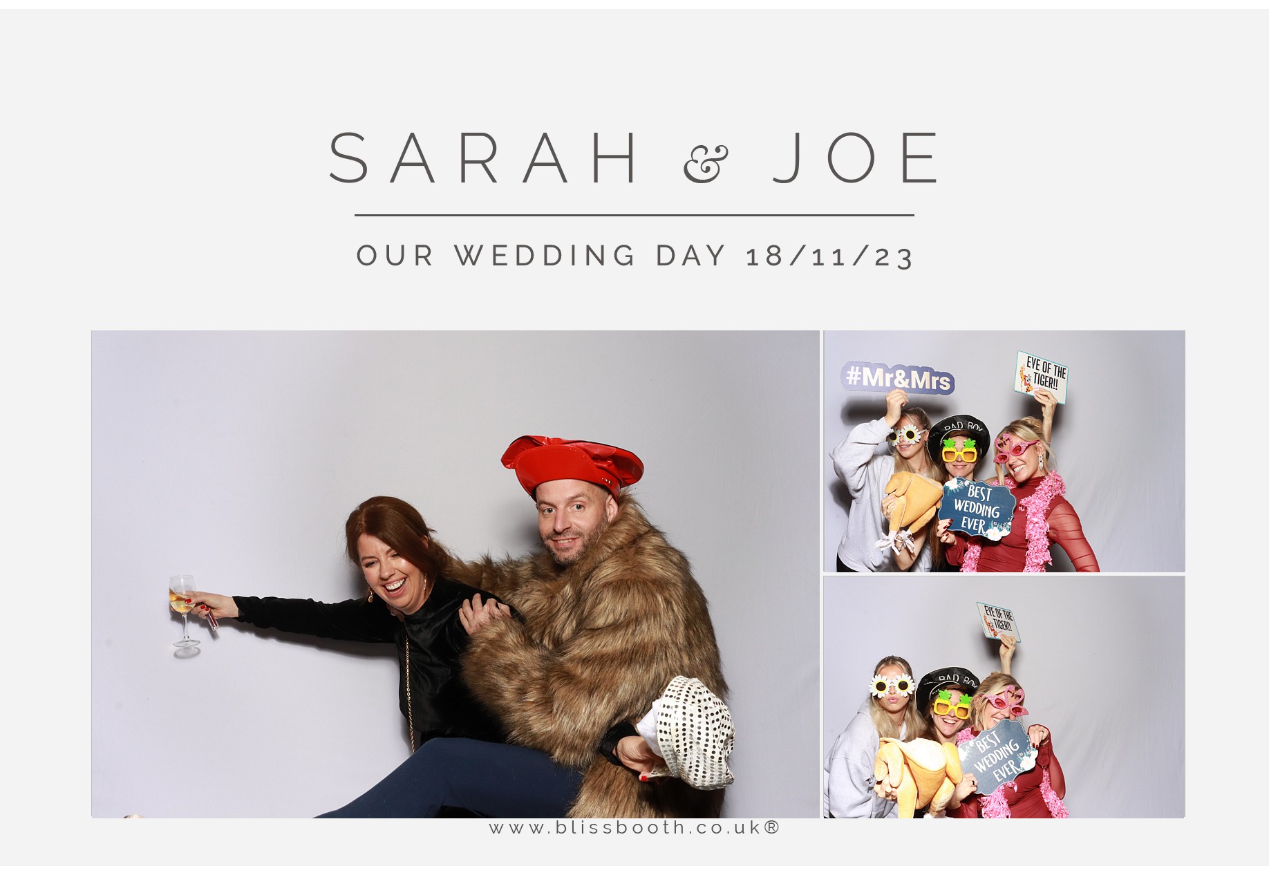 Sarah and Joe | View more photos from the event at gallery.blissbooth.co.uk/u/BlissBooth/Sarah-and-Joe