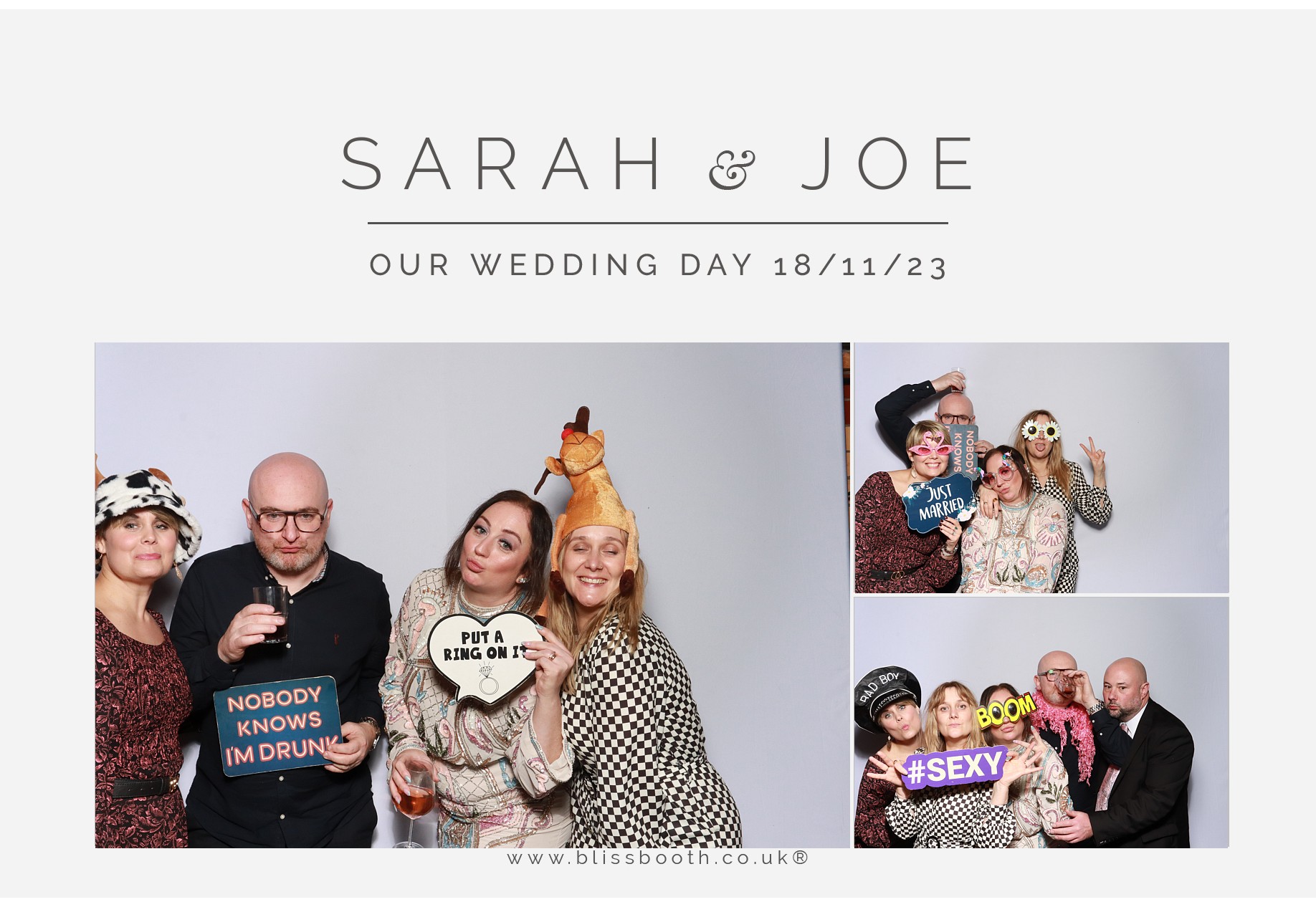 Sarah and Joe | View more photos from the event at gallery.blissbooth.co.uk/u/BlissBooth/Sarah-and-Joe