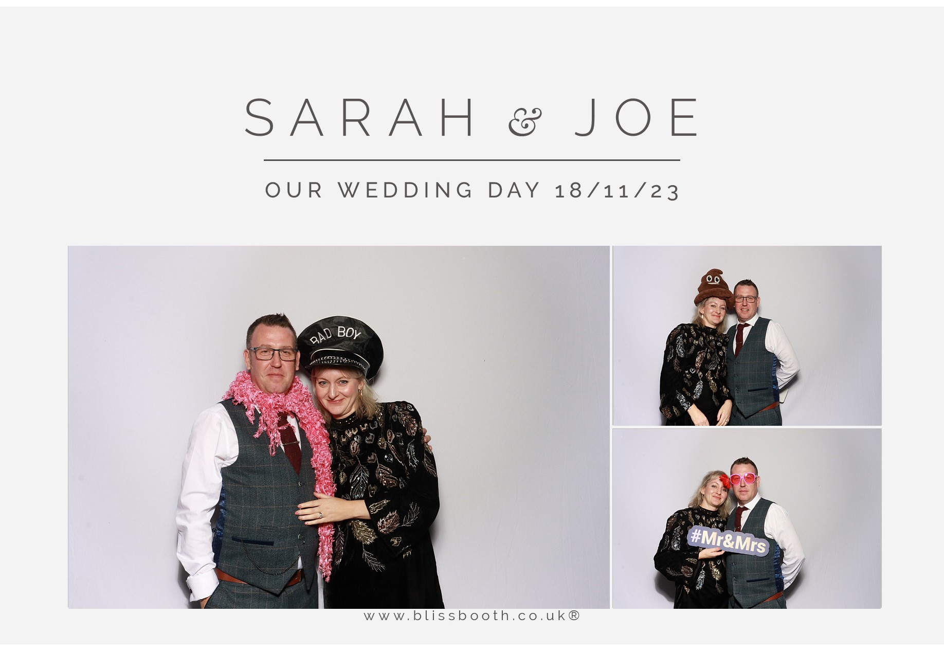 Sarah and Joe | View more photos from the event at gallery.blissbooth.co.uk/u/BlissBooth/Sarah-and-Joe